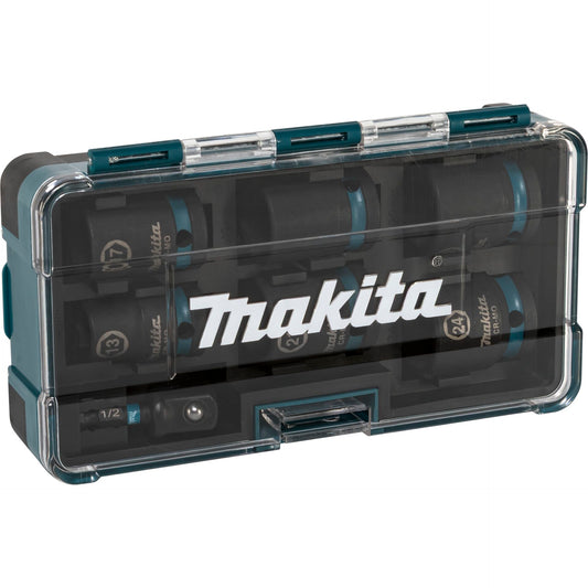Makita Schlagnuss-Set 7tlg 1/2Im. Blk