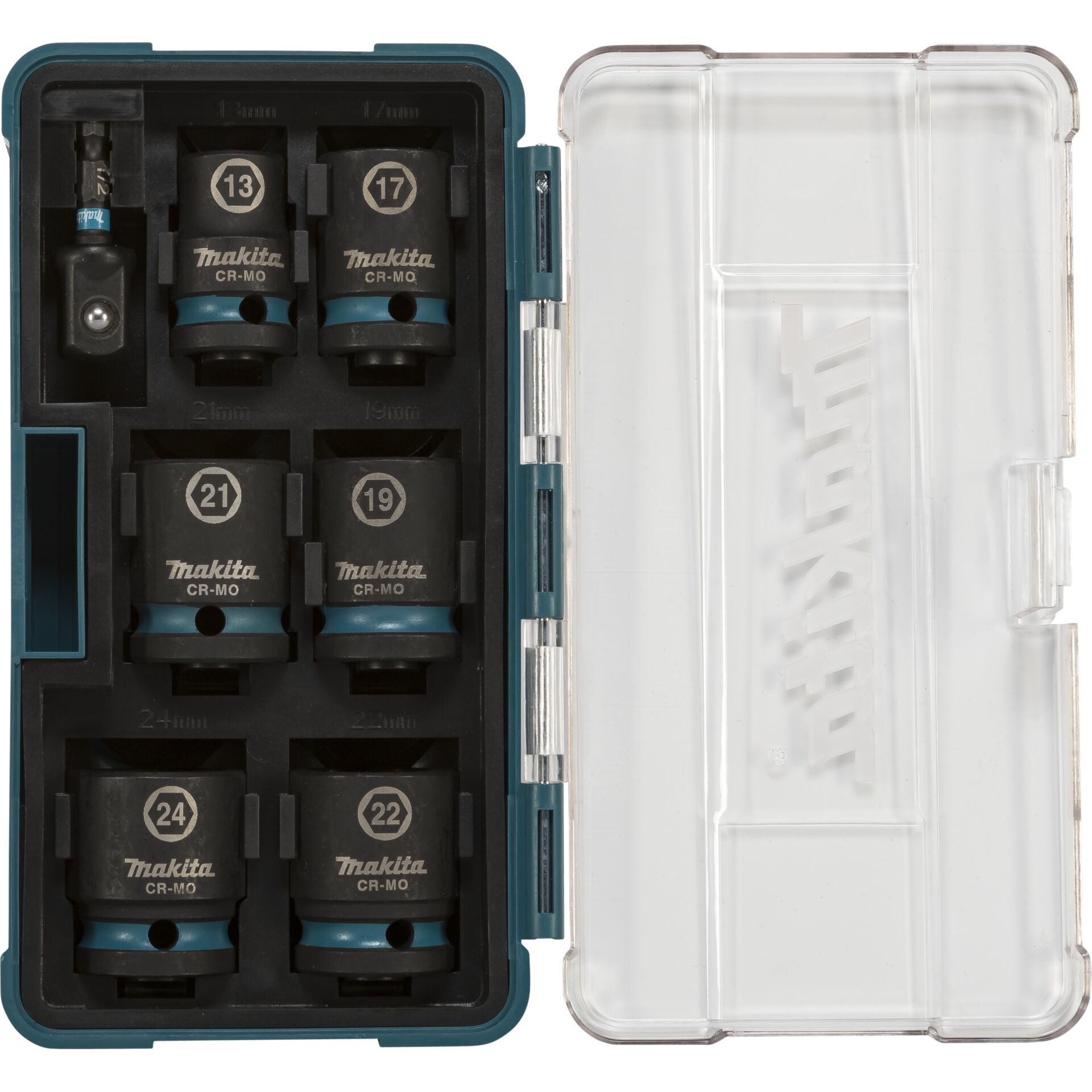 Makita Schlagnuss-Set 7tlg 1/2Im. Blk