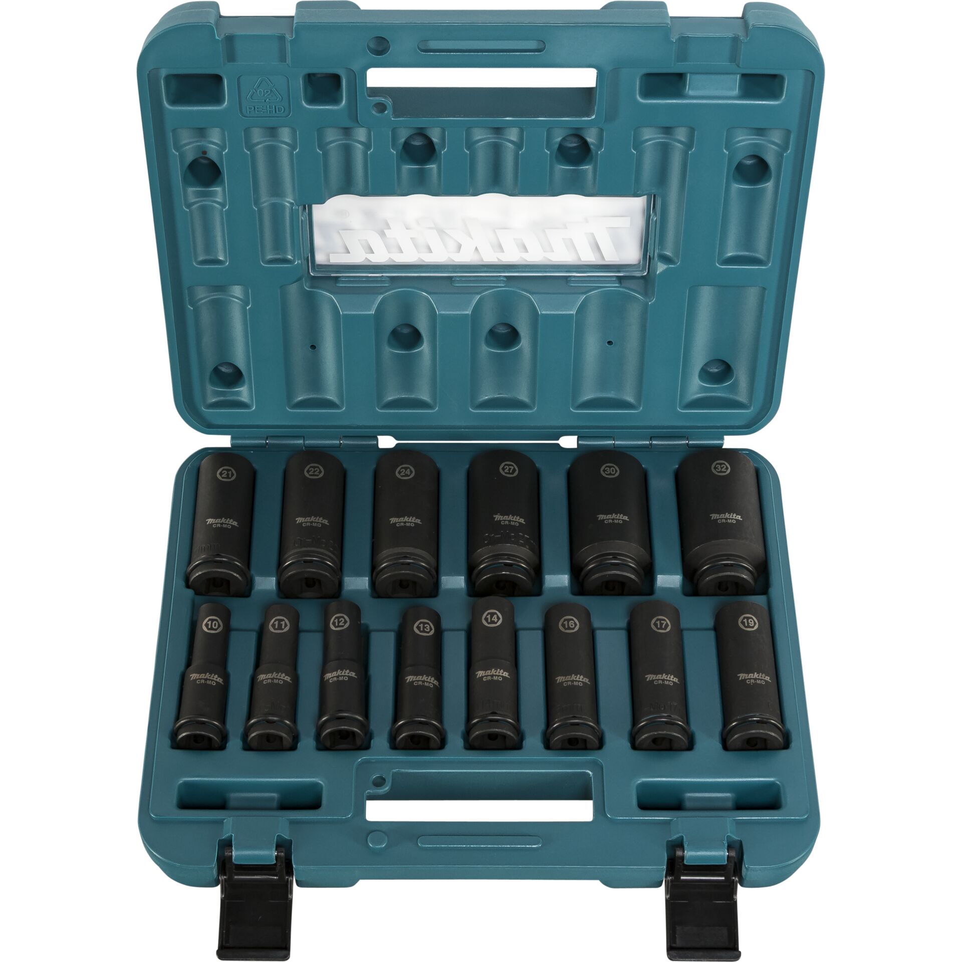 Makita Schlagnuss-Set 14tlg. 1/2 Im. Blk