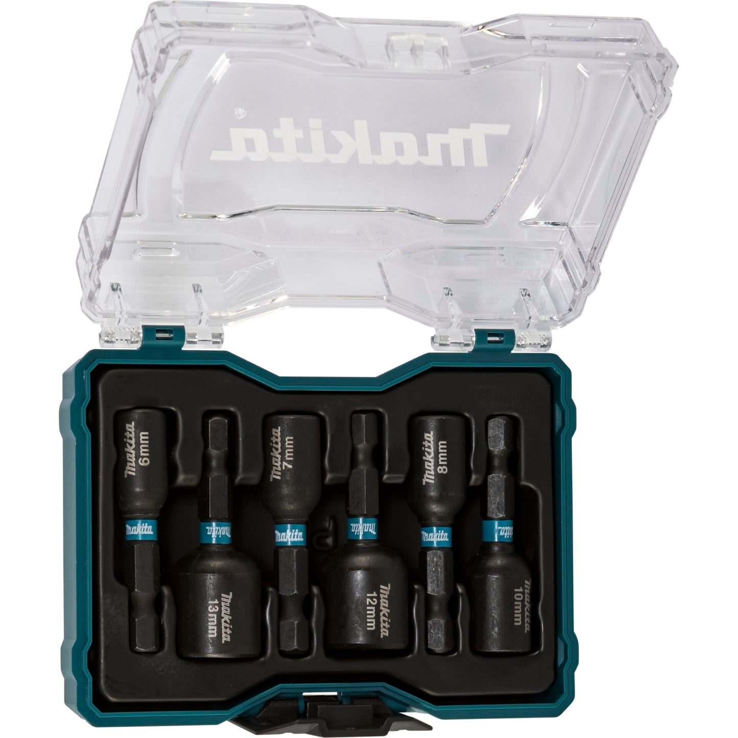 Makita Steckschlüssel-Set 6-tlg. 1/4" Sechskant IMPACT BLACK E-15768