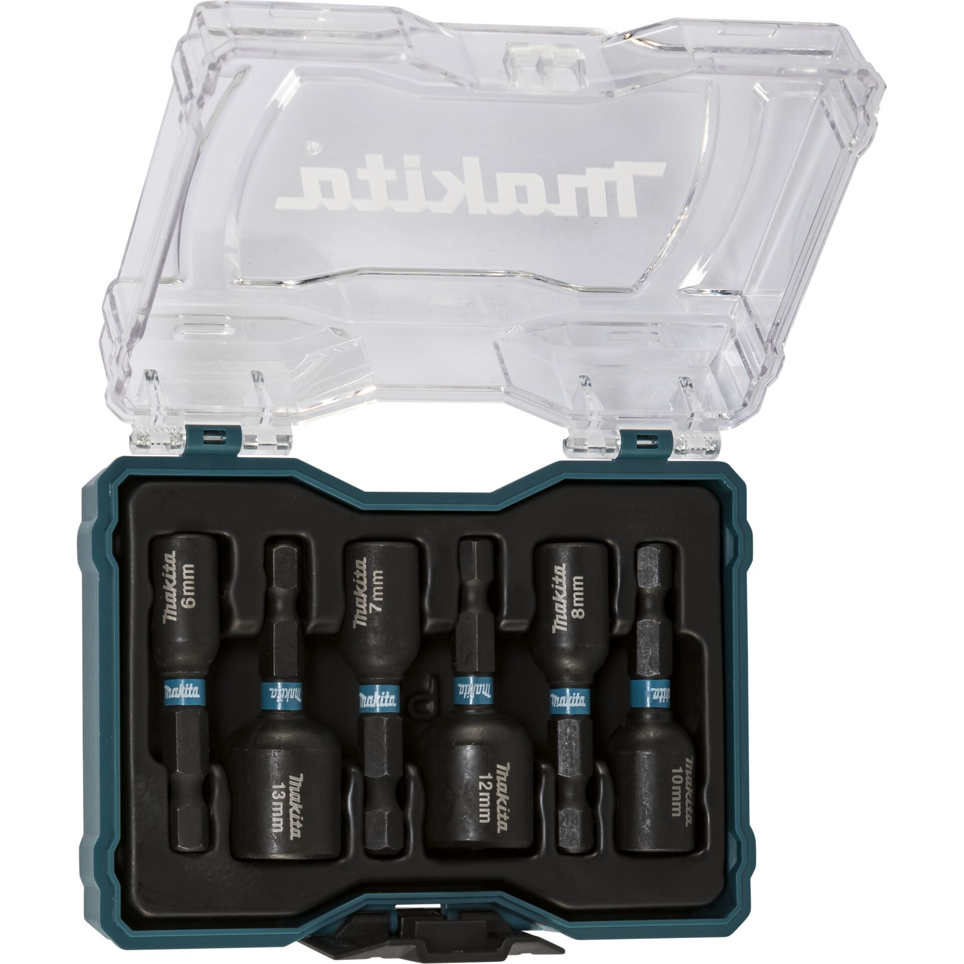 Makita Steckschlüssel-Set 6-tlg. 1/4" Sechskant IMPACT BLACK E-15768