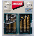 Makita Bohrer-Set in Kunststoffbox, 19-teilig