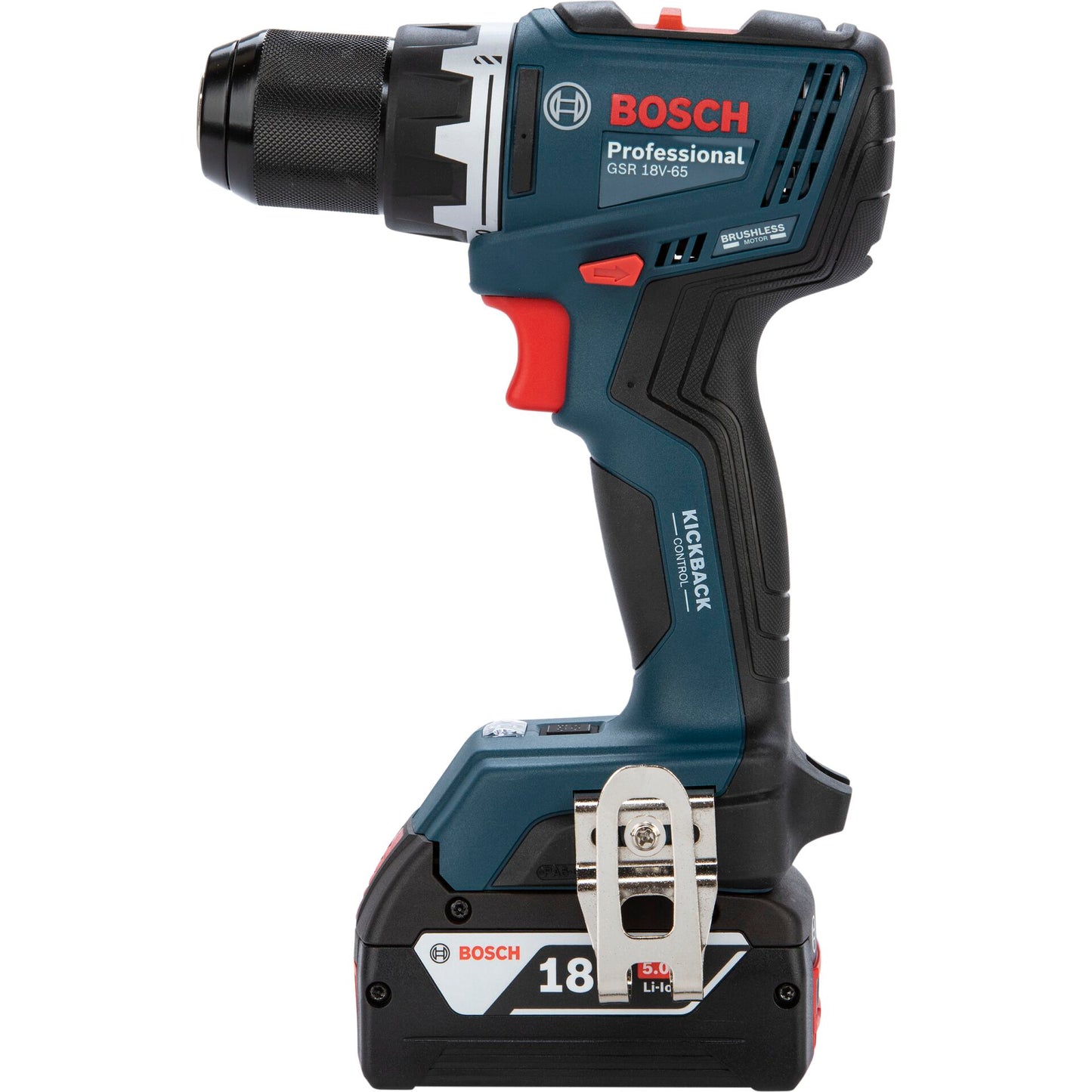 Bosch GSR 18V-65 2x 5,0Ah Akku-Bohrschrauber