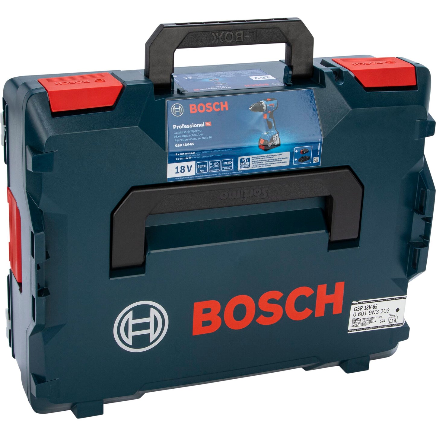 Bosch GSR 18V-65 2x 5,0Ah Akku-Bohrschrauber