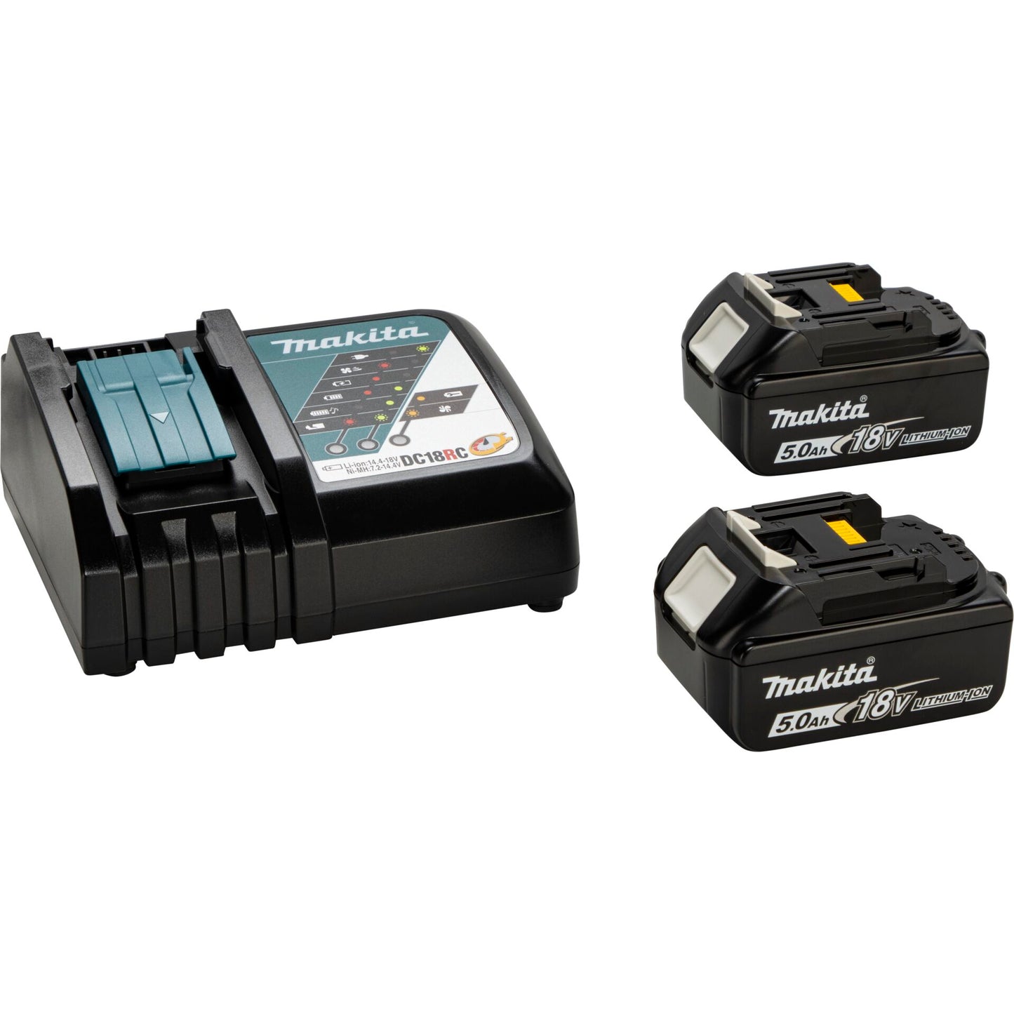Makita DBN501RTJ Akku-Stauchkopfnagler 50 mm 18V