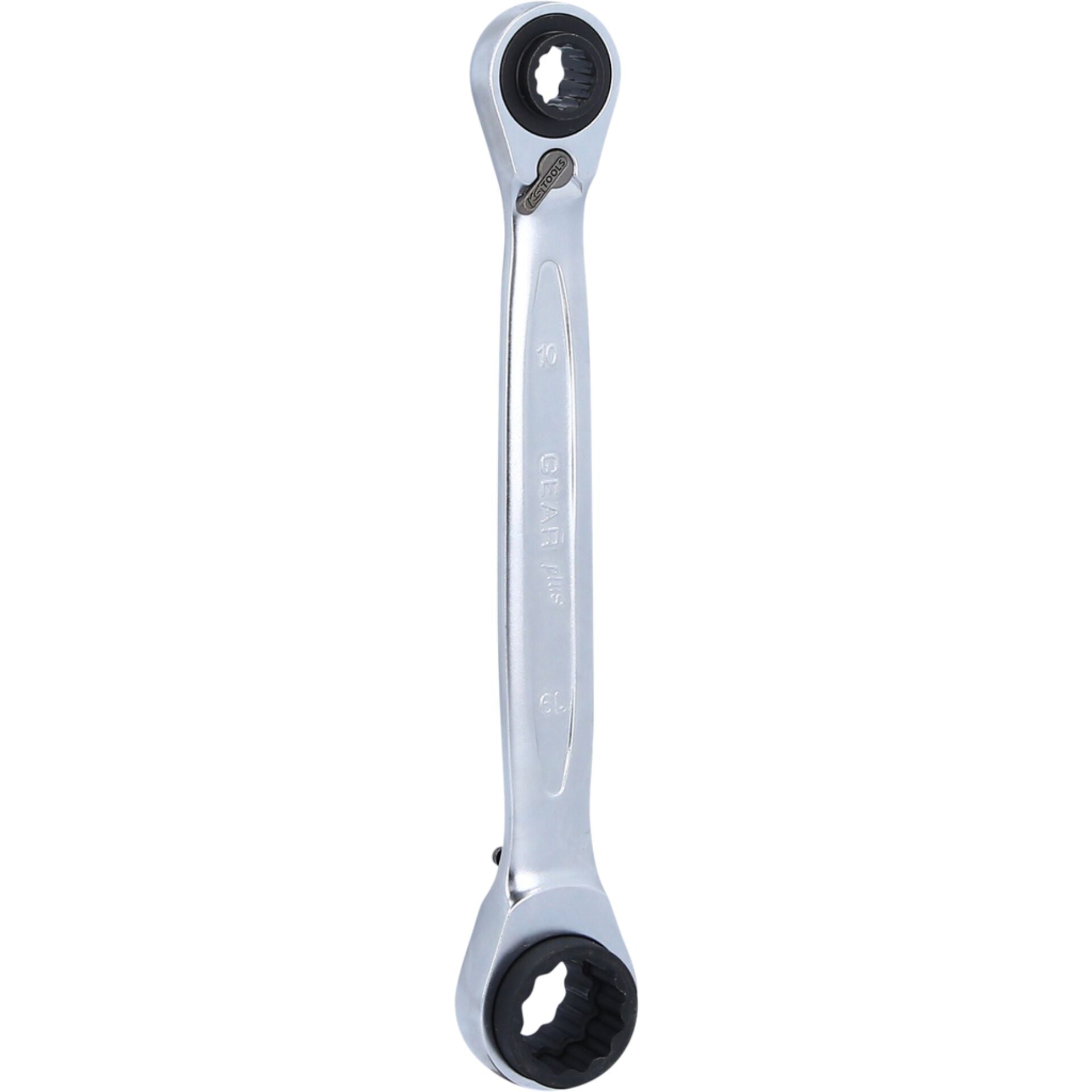 KS Tools 4 in 1 GEARplus Doppel-Ratschenringschlüssel