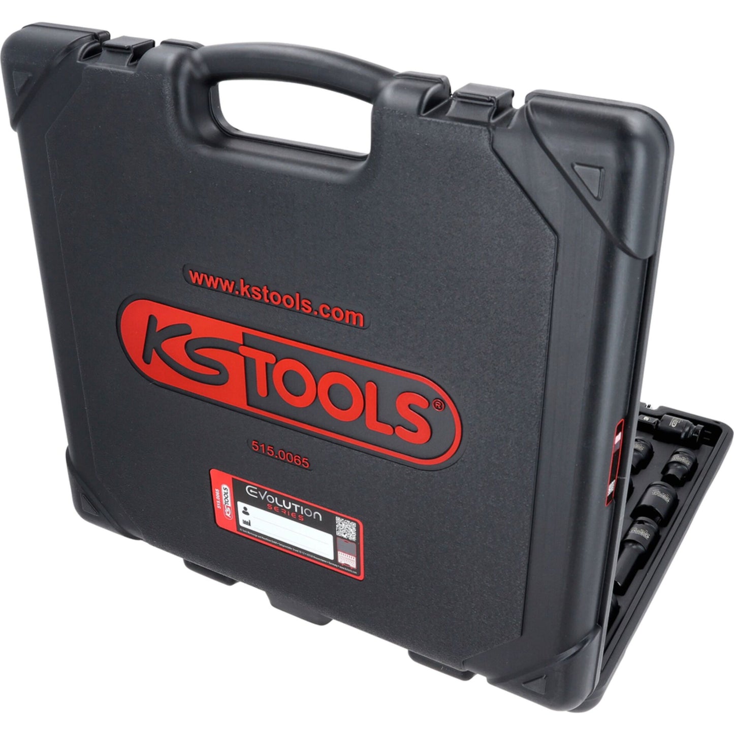 KS Tools 1/2 Sechskant-Kraft- Stecknuss-Satz, 40-tlg