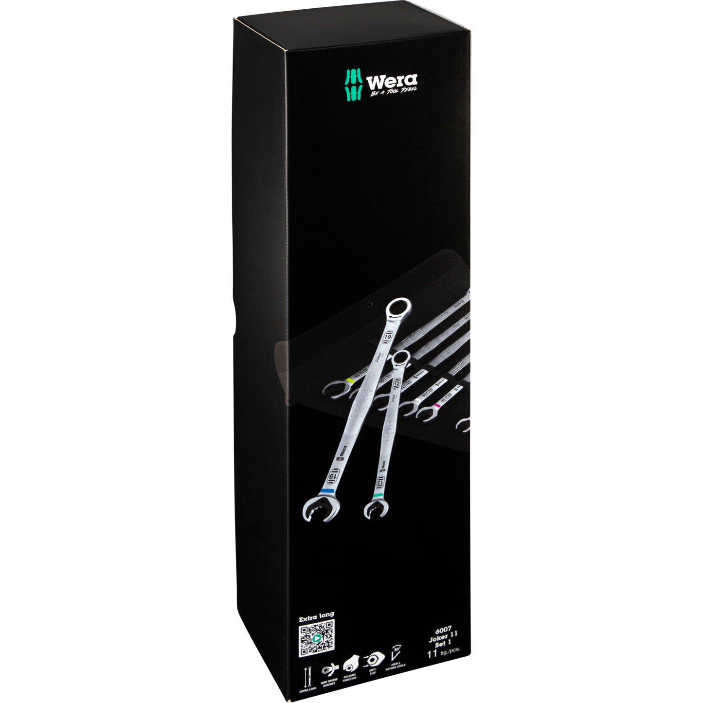 Wera 6007 Joker 11 Set Maul-Ringratschenschlüssel-Satz
