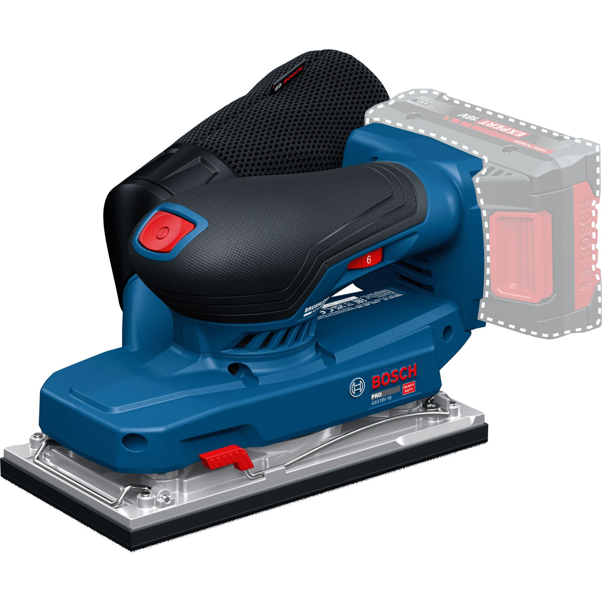 Bosch Professional GSS 18V-18 Schwingschleifer