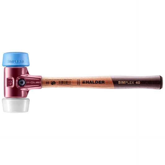 Halder SIMPLEX-Schonhammer 50 TPE-soft / Superplastik, Alu