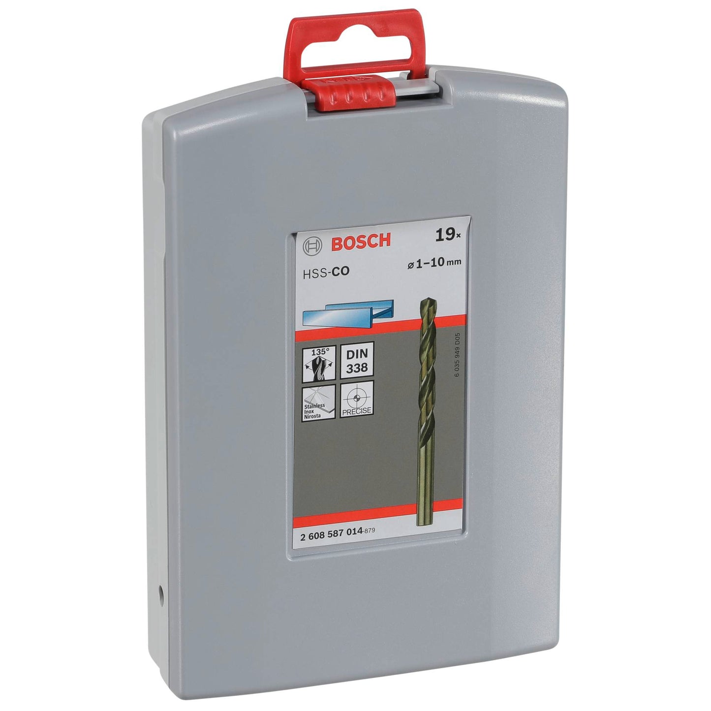 Bosch HSS-Spiralbohrer-Set Cobalt 19 tlg.