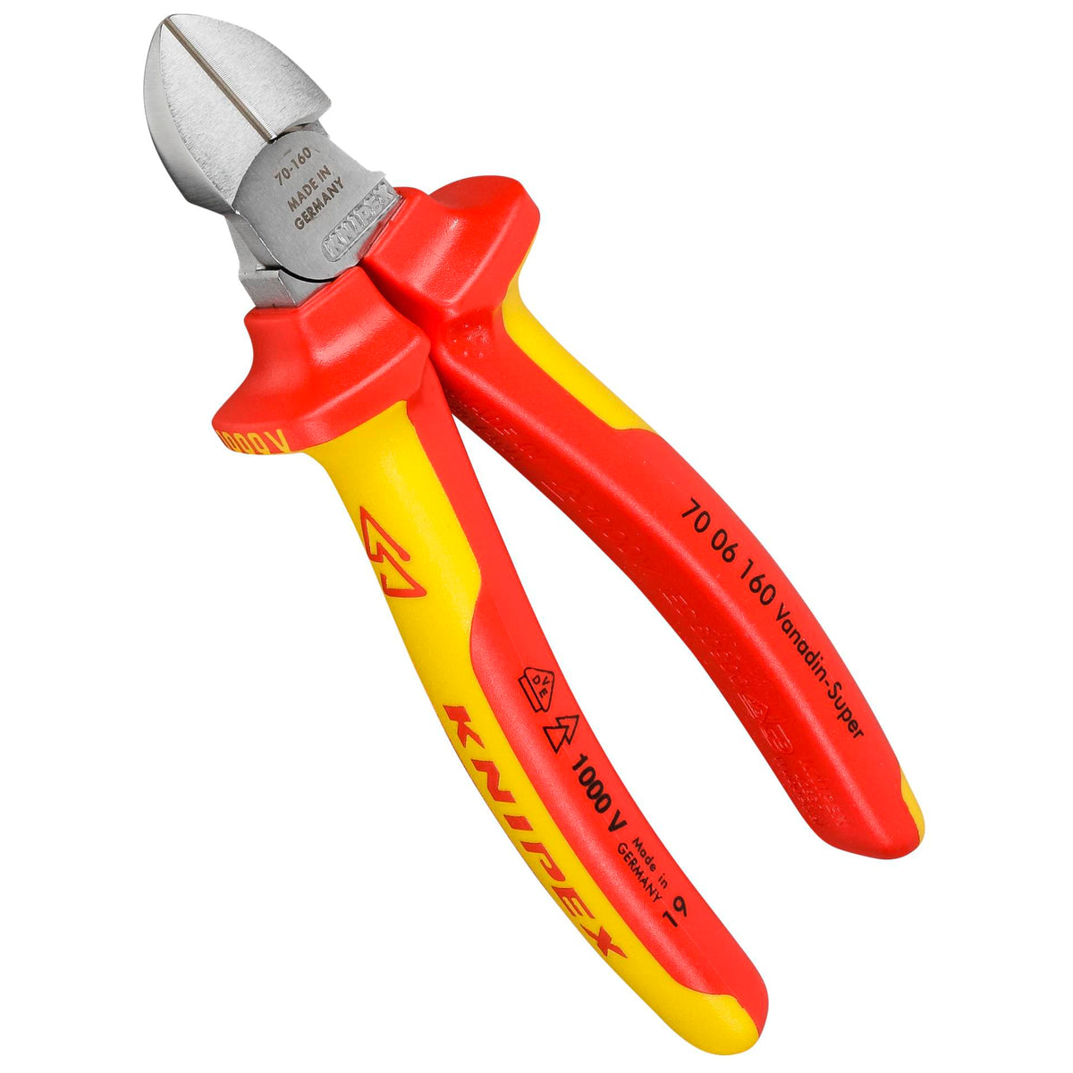 KNIPEX Elektro-Paket 3-teilig Kombi-,Flachzange + Seitenschneider