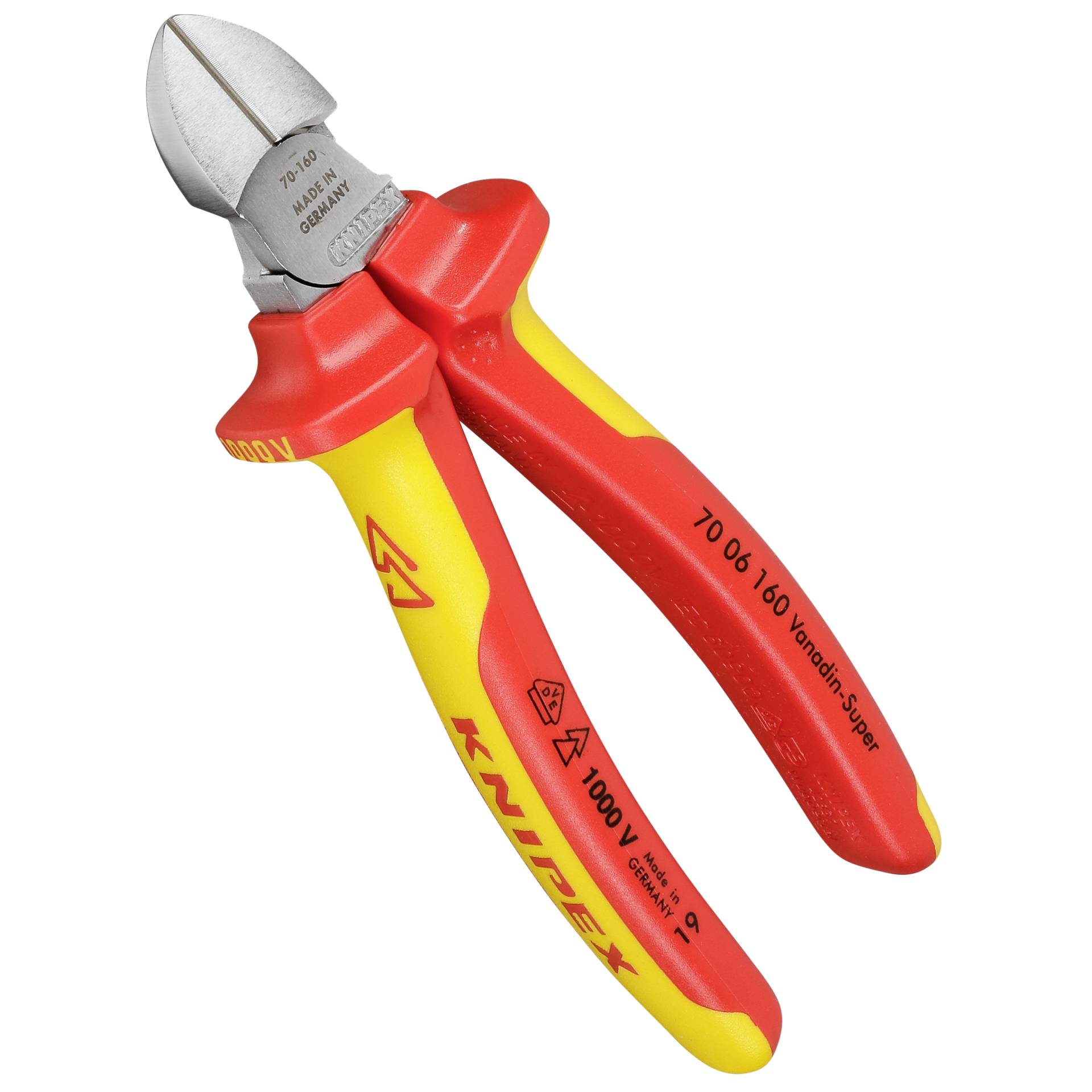 KNIPEX Seitenschneider verchromt 160 mm