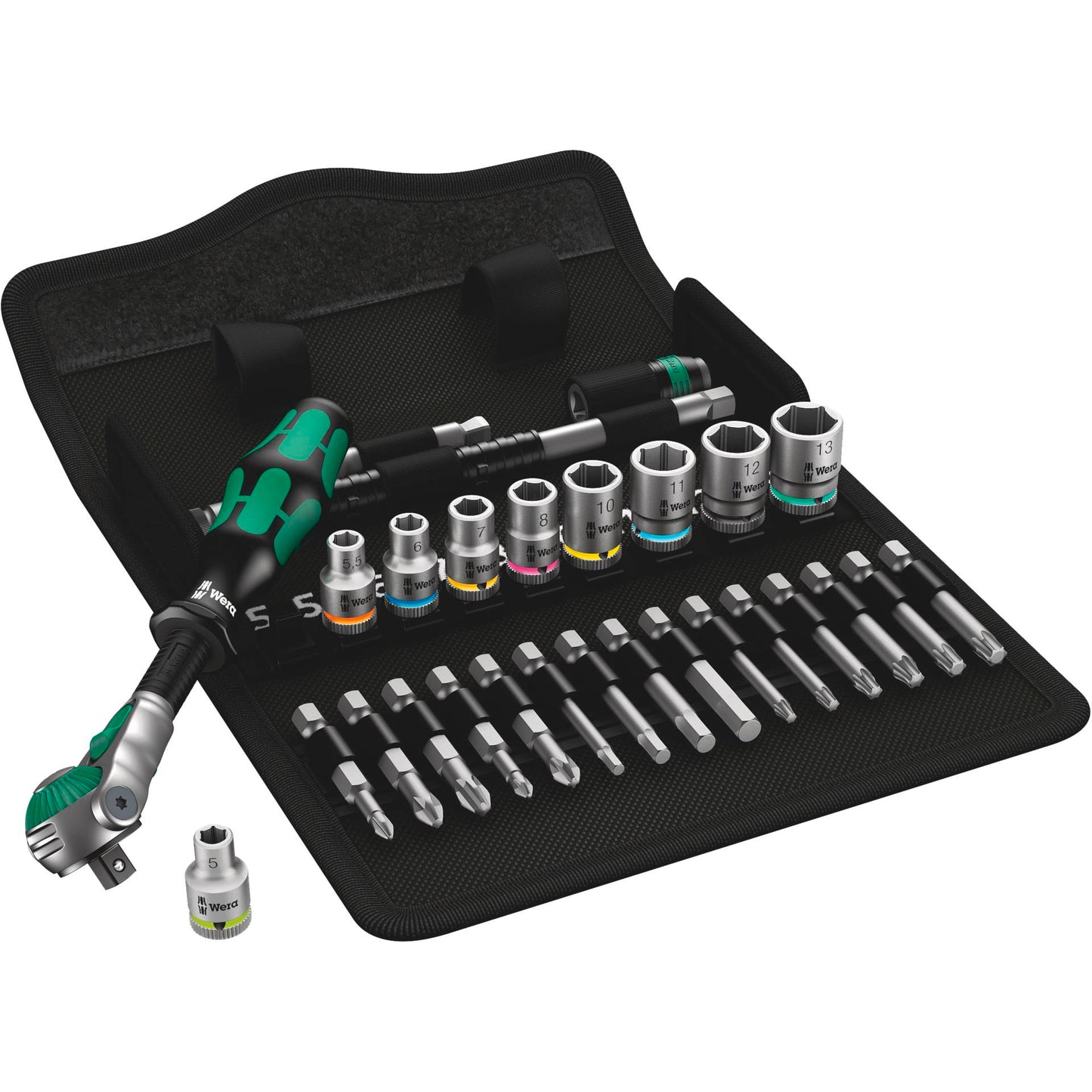 Wera 8100 SA 6 Zyklop Speed-Knarrensatz