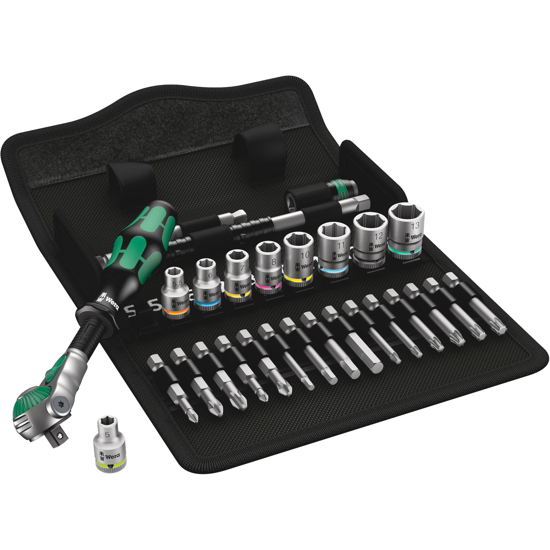Wera 8100 SA 6 Zyklop Speed-Knarrensatz