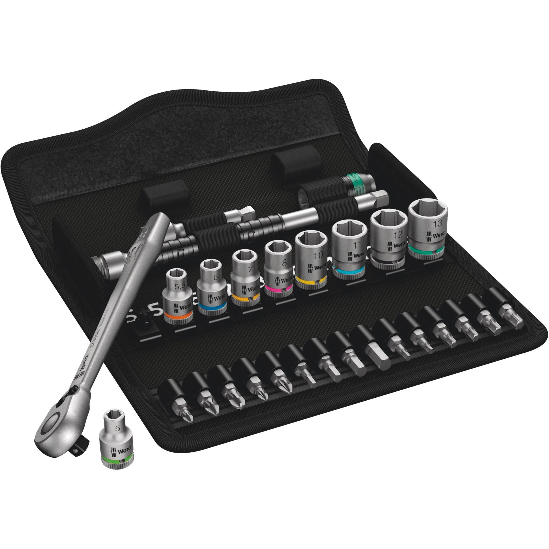 Wera 8100 SA 8 Zyklop Metal-Knarrensatz