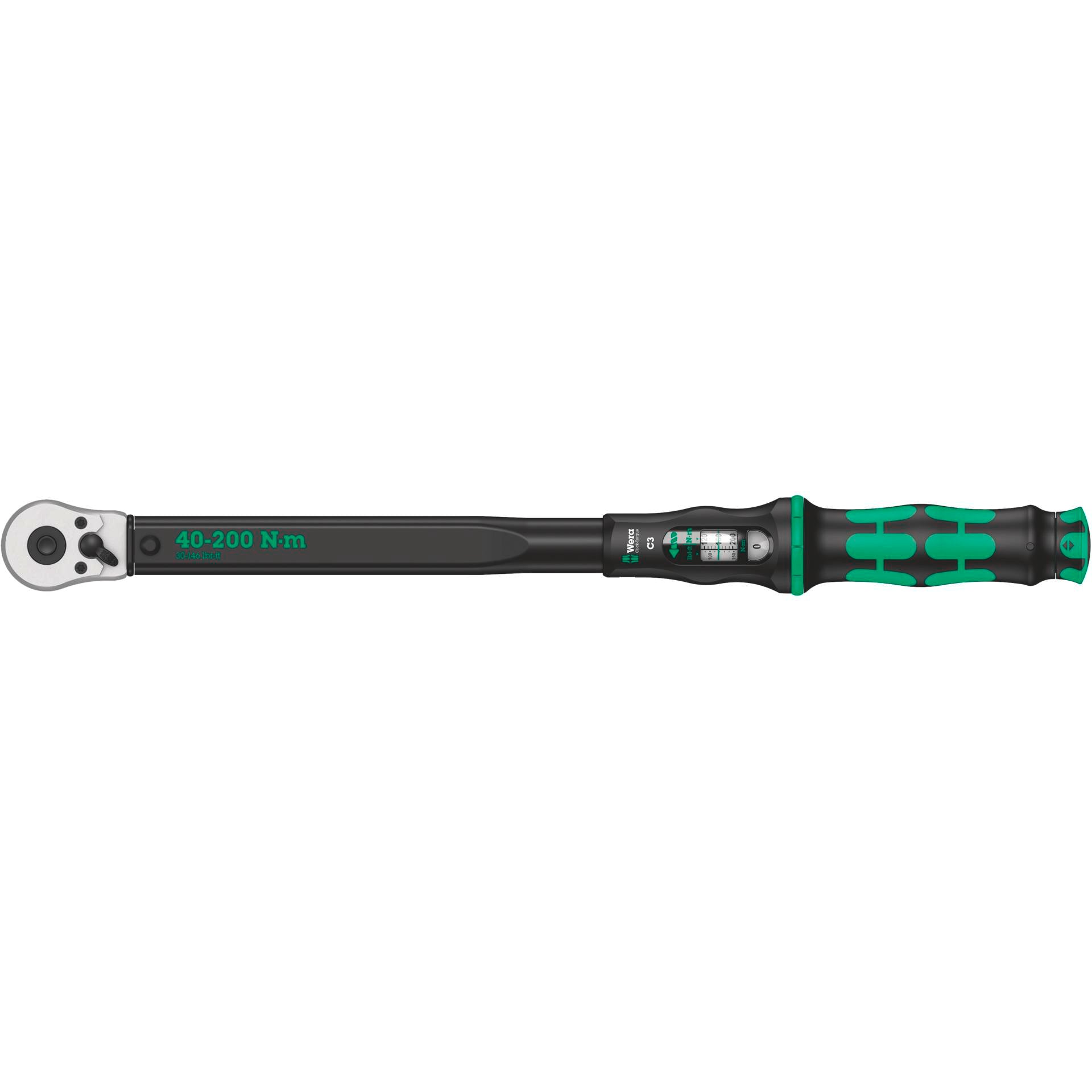 Wera Click-Torque C3 Drehmomentschlüssel  40 - 200 Nm