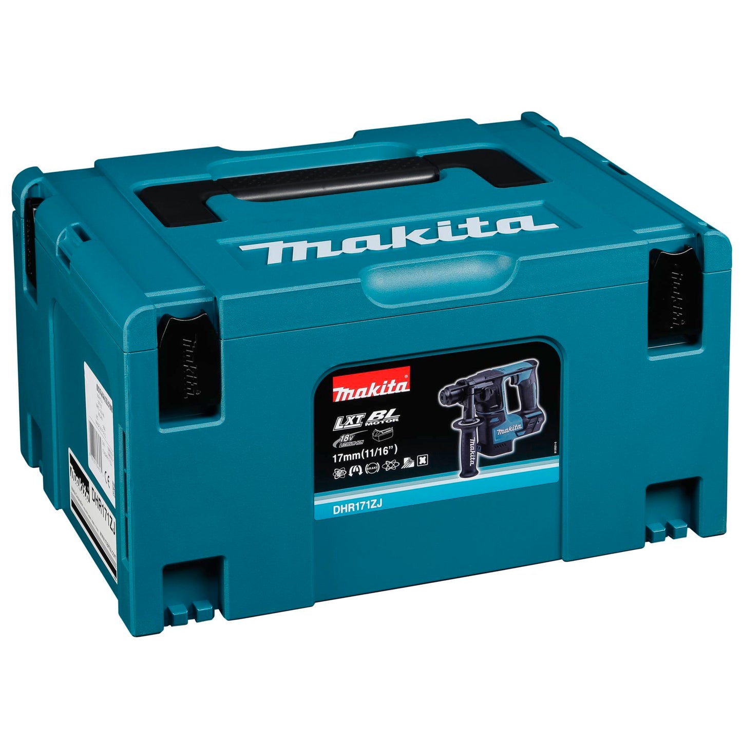 Makita DHR171ZJ Akku-Bohrhammer im Makpac