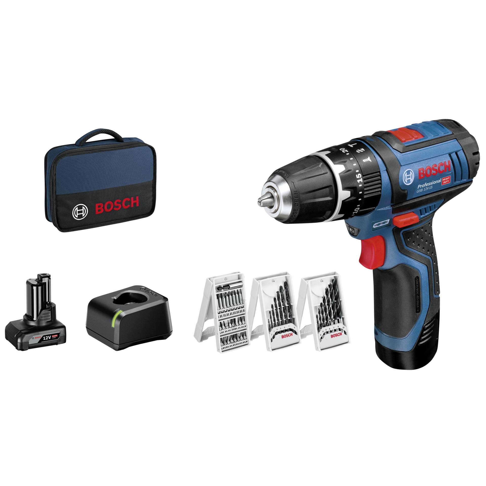 Bosch GSB 12V-15 Vorteils-Set G