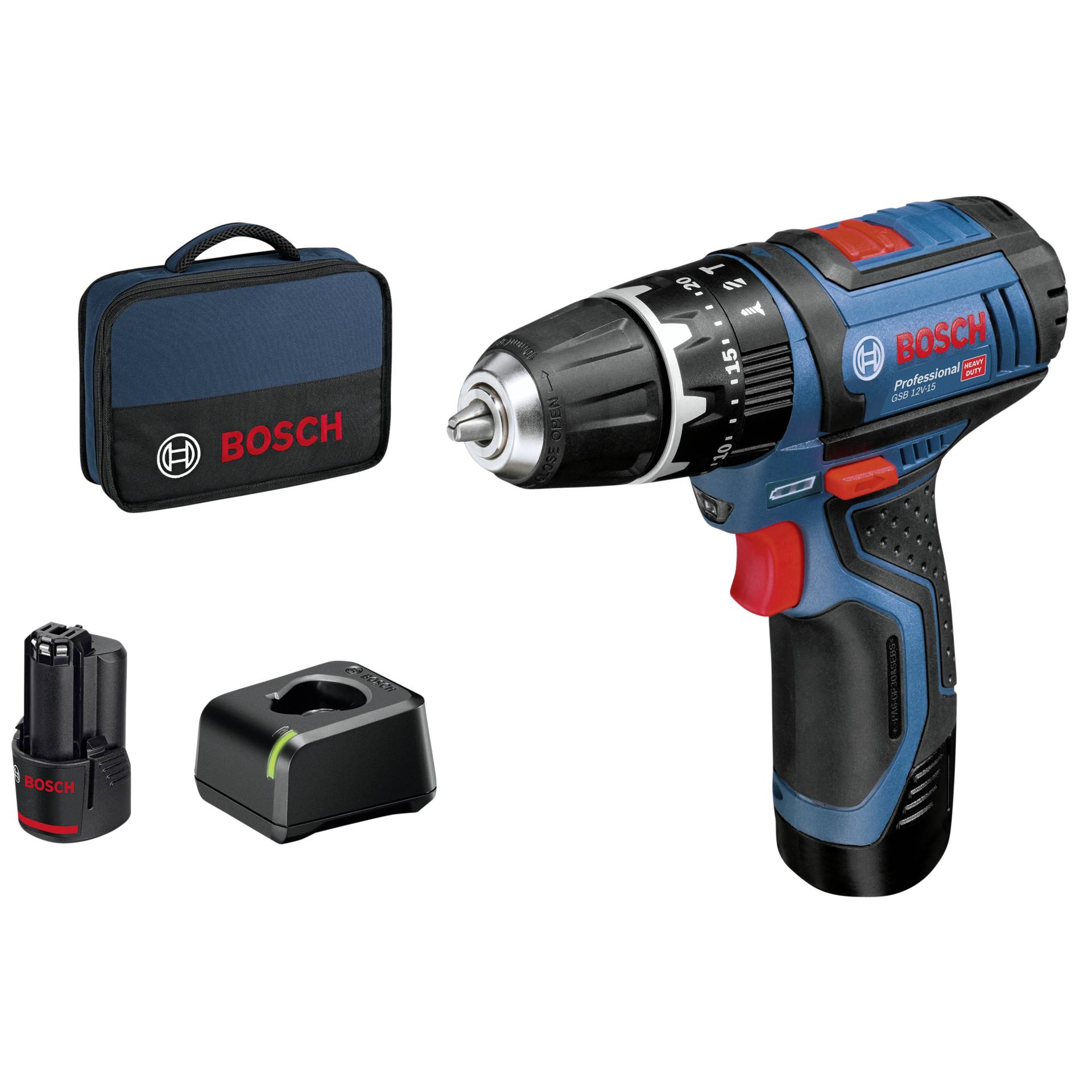Bosch GSB 12V-15 Vorteils-Set H