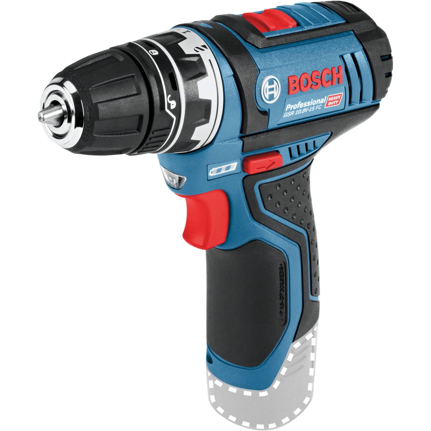 Bosch GSR 12V-15 FC Akku Bohrschr. inkl GFA 12-B