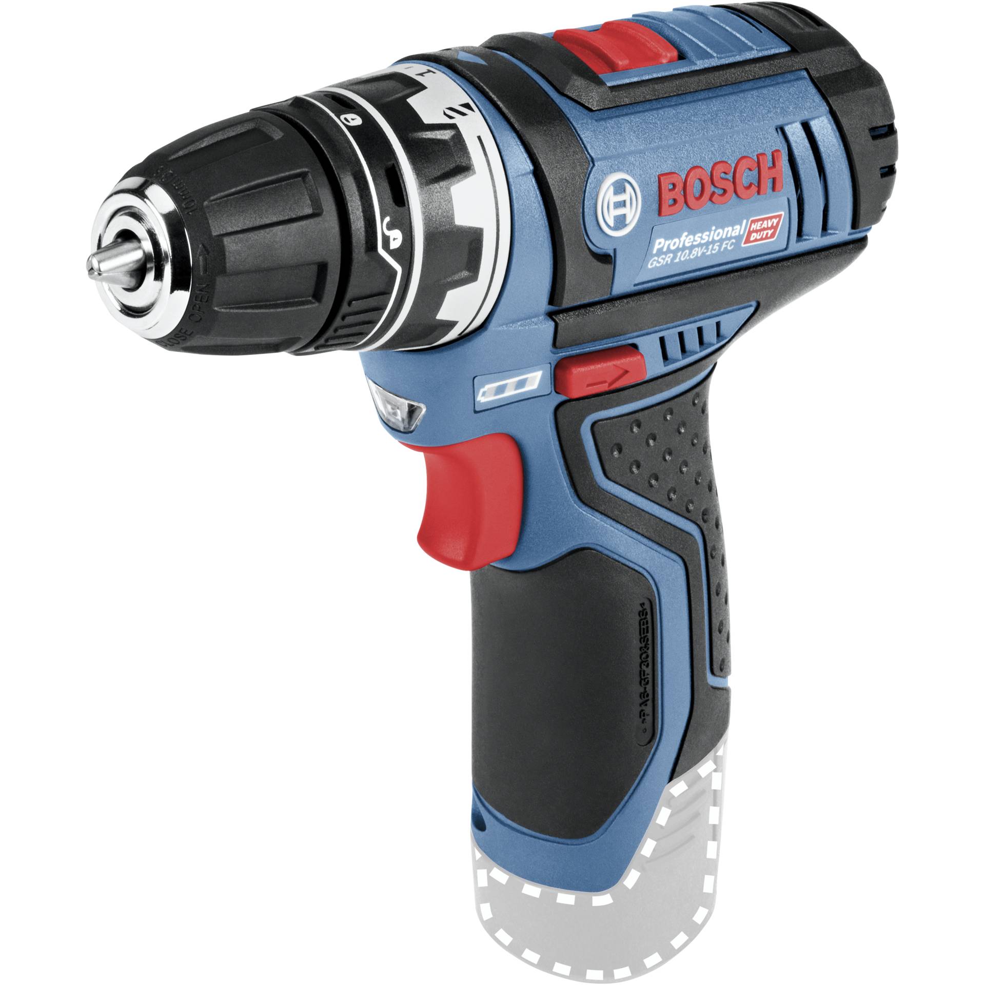 Bosch GSR 12V-15 FC Akku Bohrschr. inkl GFA 12-B