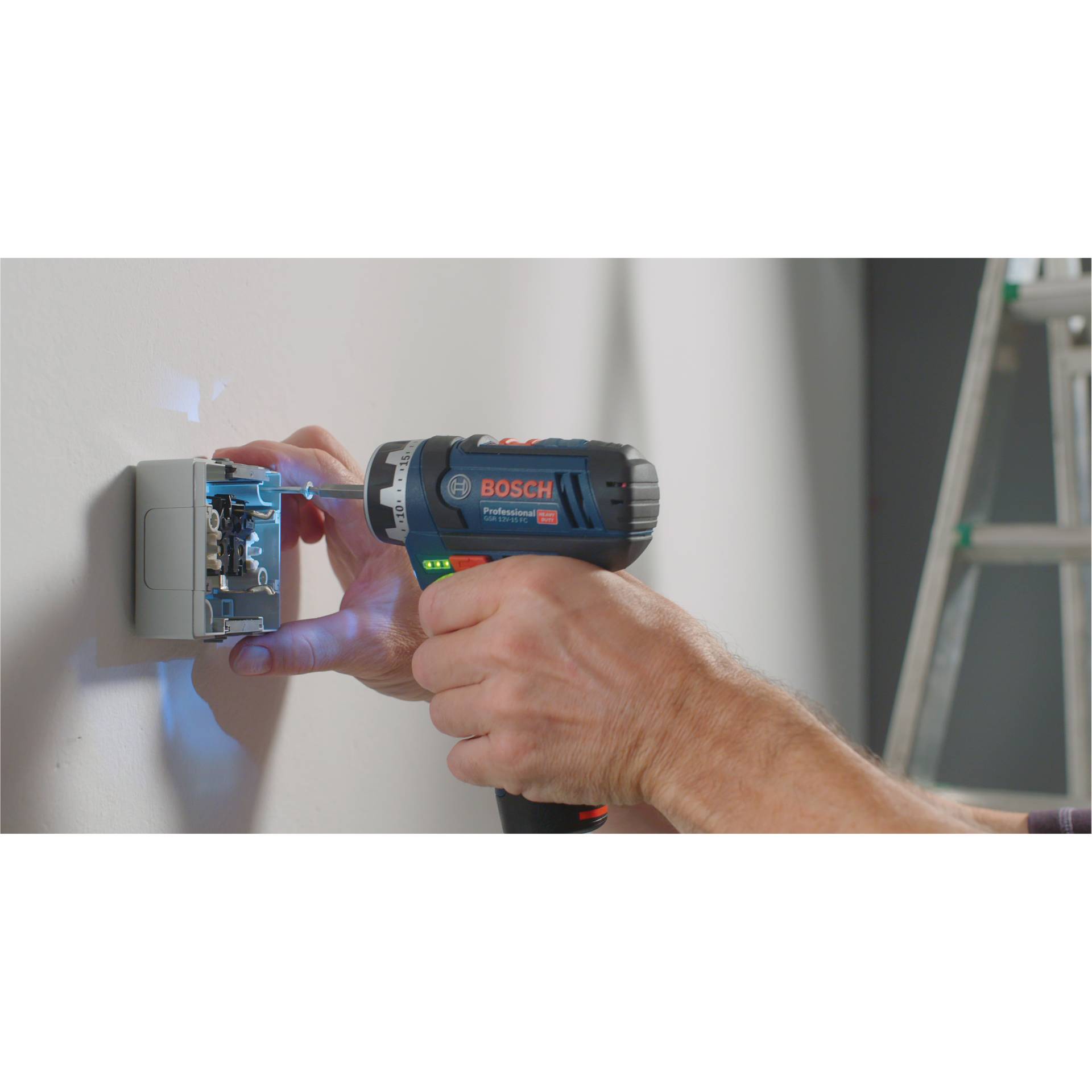 Bosch GSR 12V-15 FC Akku Bohrschr. inkl GFA 12-B