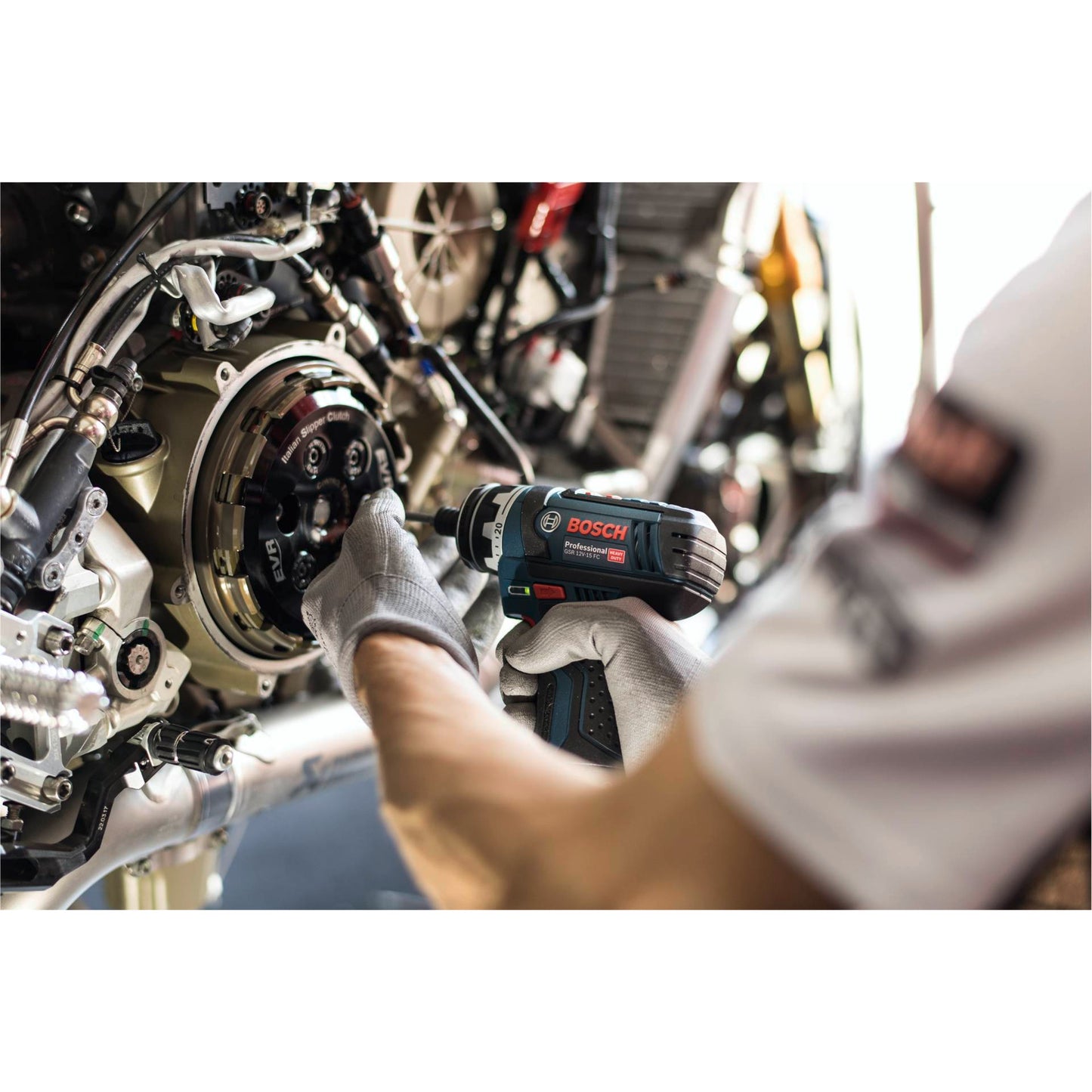 Bosch GSR 12V-15 FC Akku Bohrschr. inkl GFA 12-B