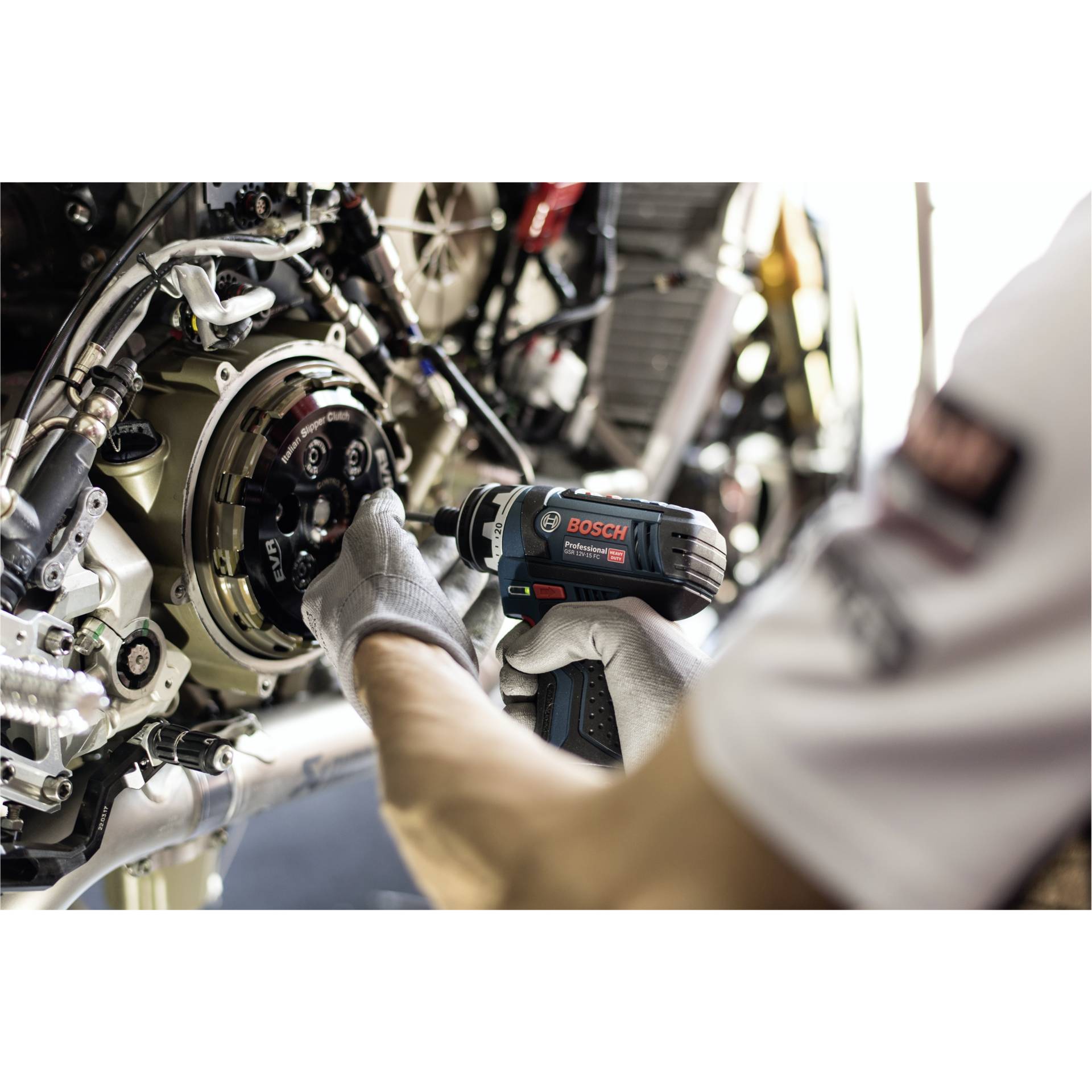 Bosch GSR 12V-15 FC Akku Bohrschr. inkl GFA 12-B