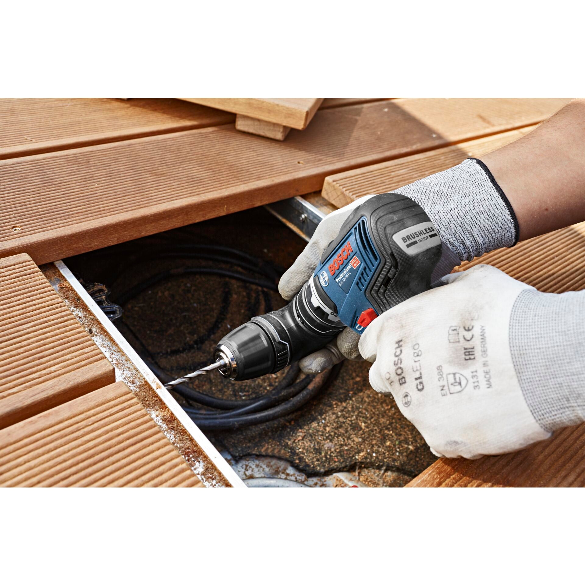 Bosch GSR 12V-35 FC Akku-Bohrschrauber Set