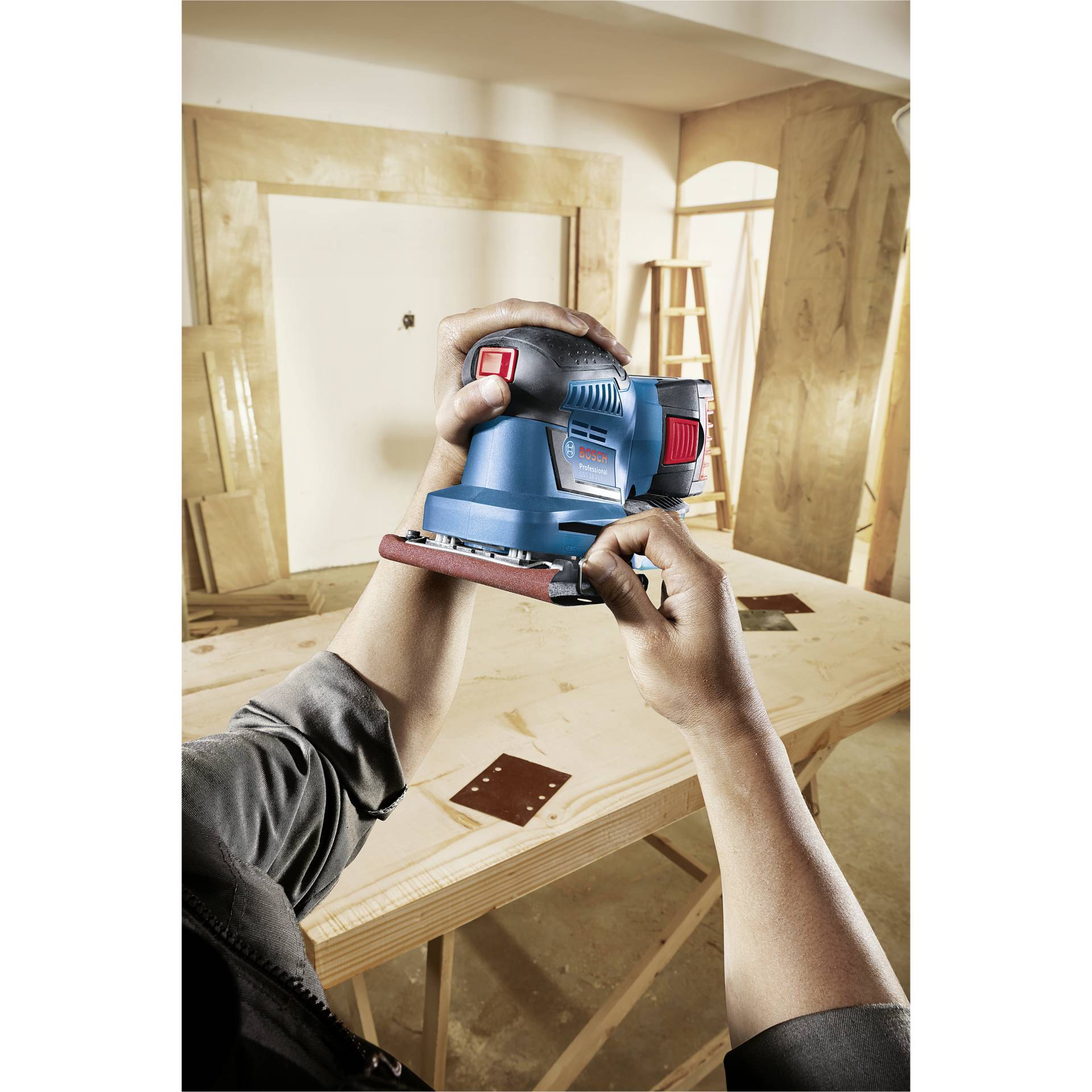 Bosch GSS 18V-10 Akku-Schwingschleifer