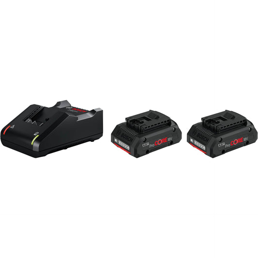 Bosch Starter Set Standard 2 x ProCORE18V 4.0Ah + GAL 18V-40