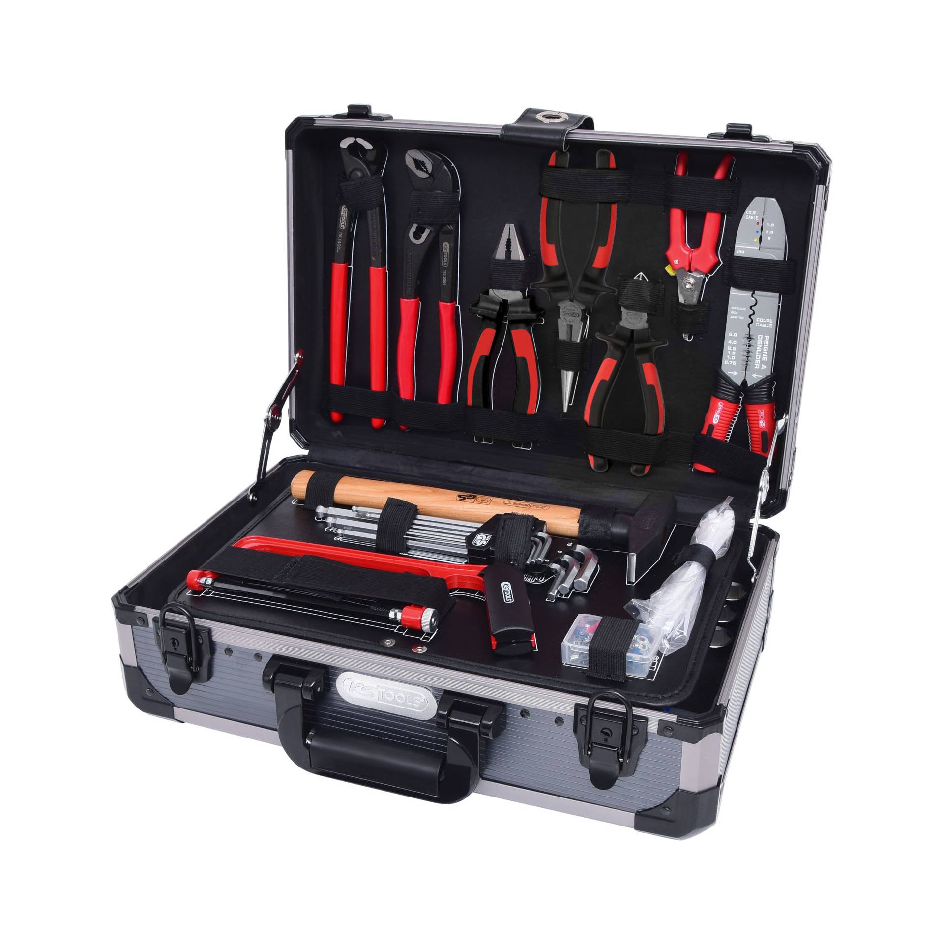 KS Tools 3/8  Universal-Werkzeug 165-tlg.