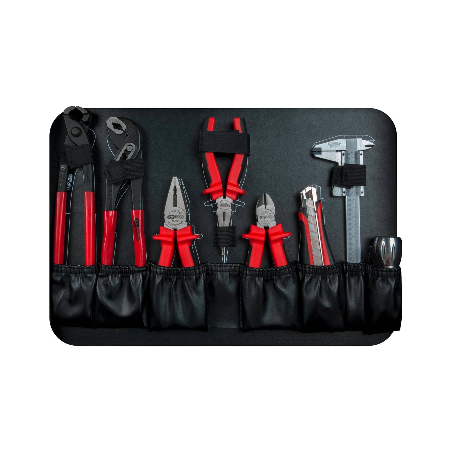 KS Tools 1/4 +1/2  Universal Werkzeug-Satz 149-tlg.