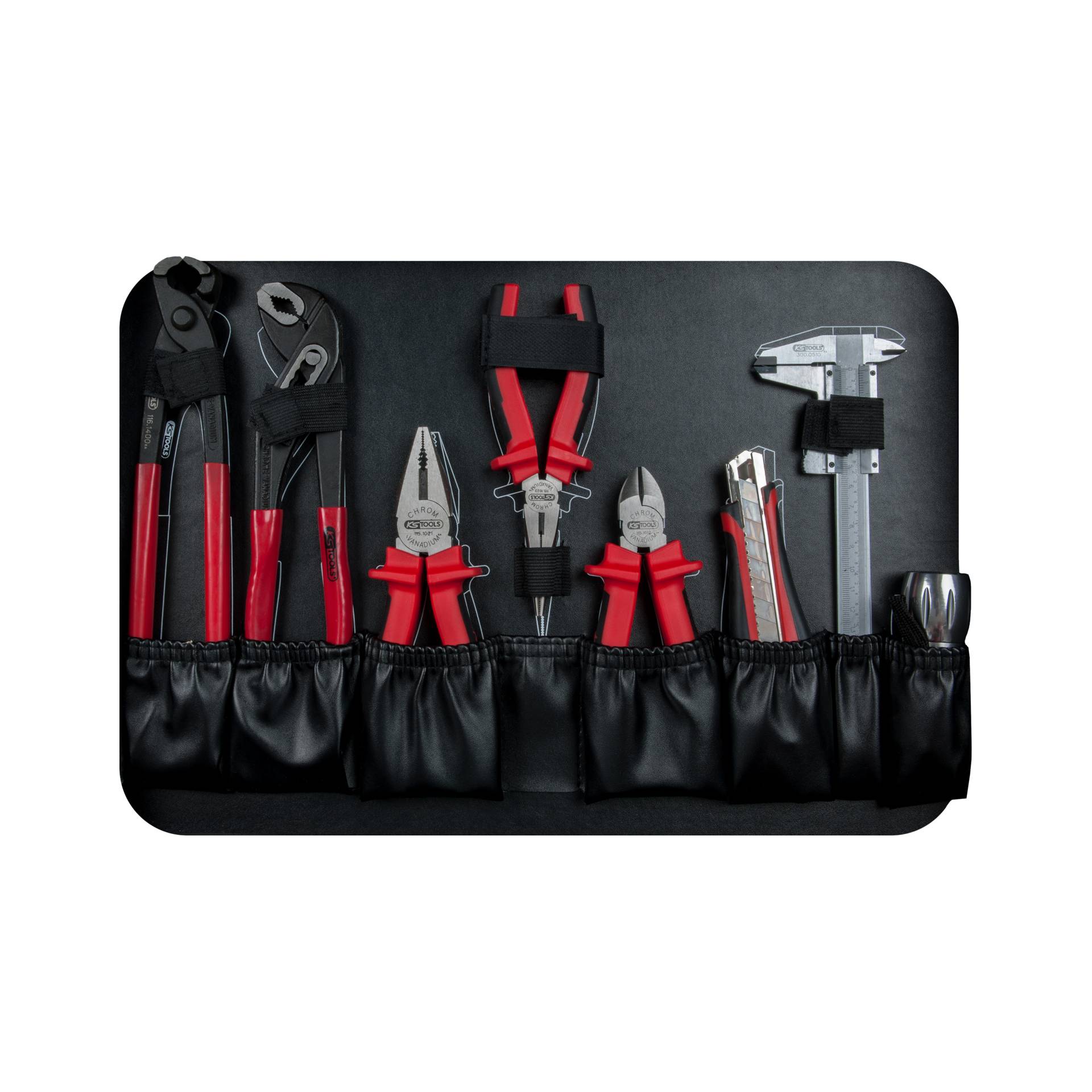 KS Tools 1/4 +1/2  Universal Werkzeug-Satz 149-tlg.