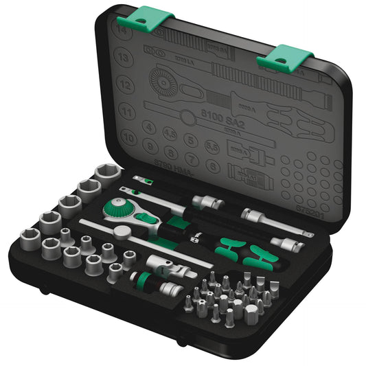 Wera 8100 SA 2 Zyklop Speed-Knarrensatz 1/4 -Antrieb