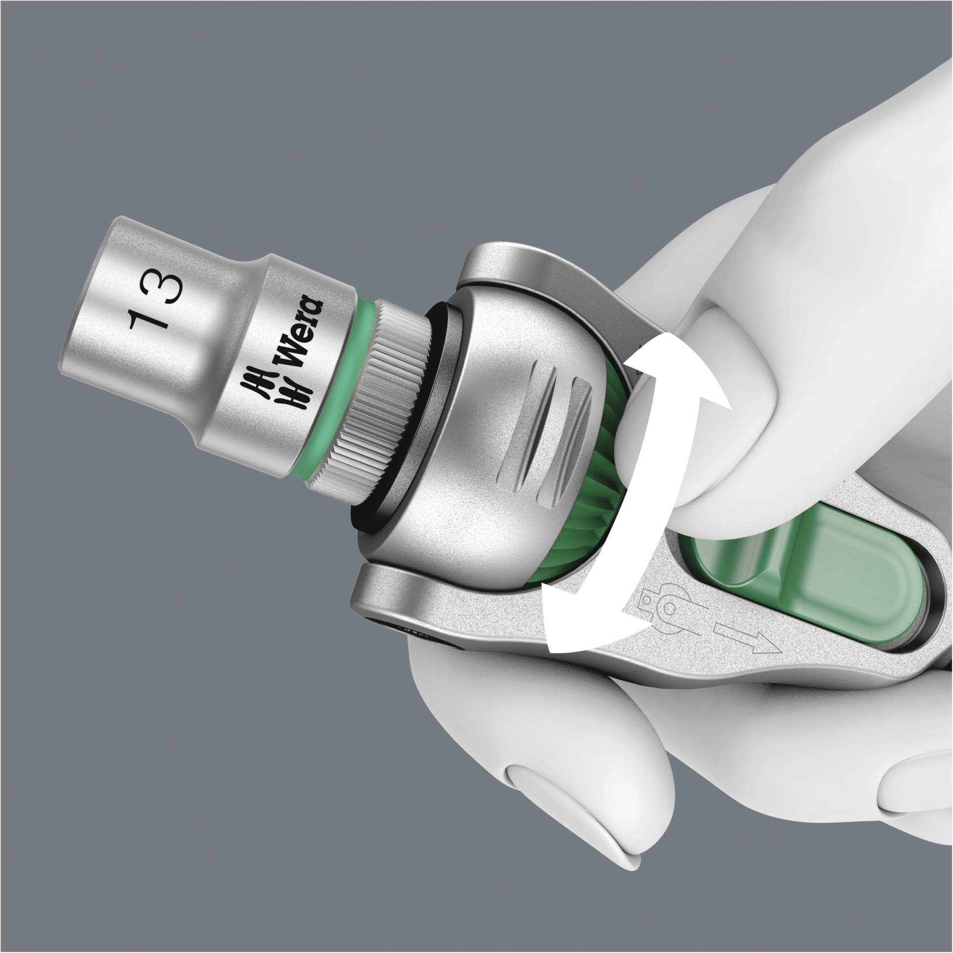 Wera 8100 SC 6 Zyklop Speed-Knarrensatz
