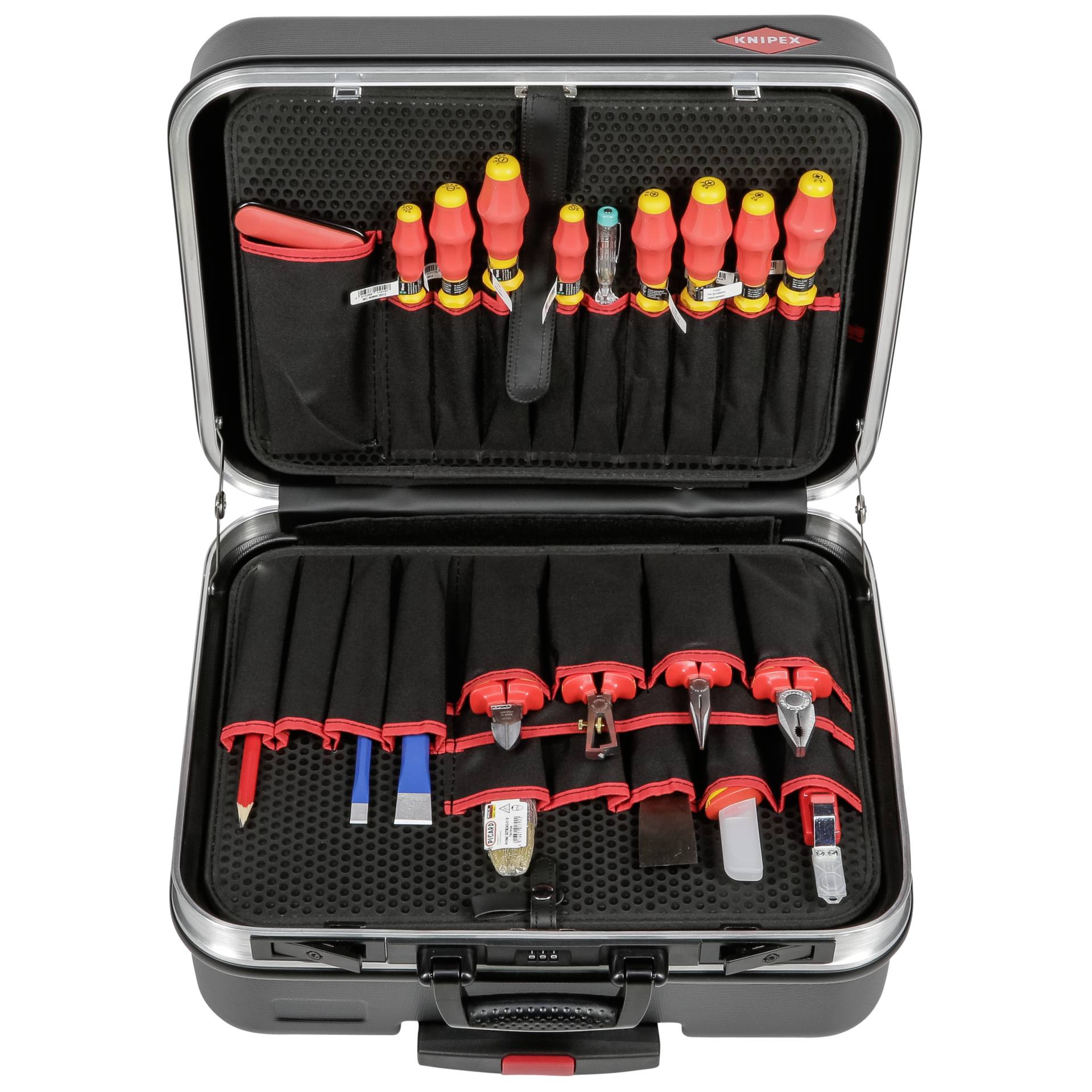 KNIPEX BIG Basic Move Elektro Werkzeugkoffer