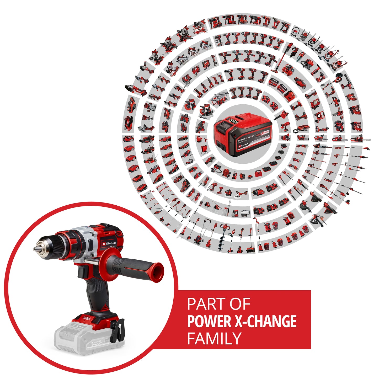 EINHELL PROFESSIONAL Akku-Schlagbohrschrauber 4513860, TP-CD 18 Li Brushless Solo