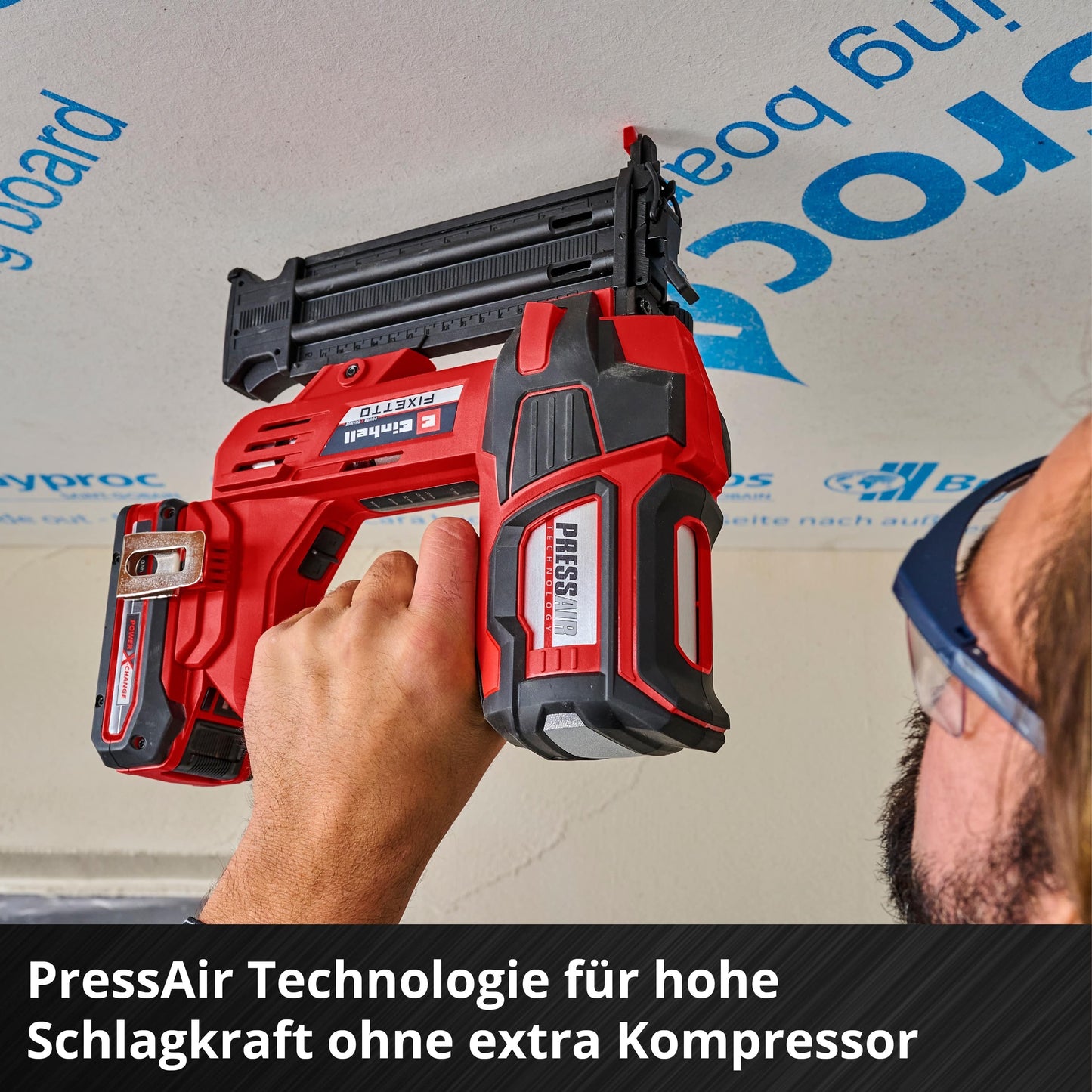EINHELL PROFESSIONAL Akku-Nagler Fixetto 18/50 N, Solo