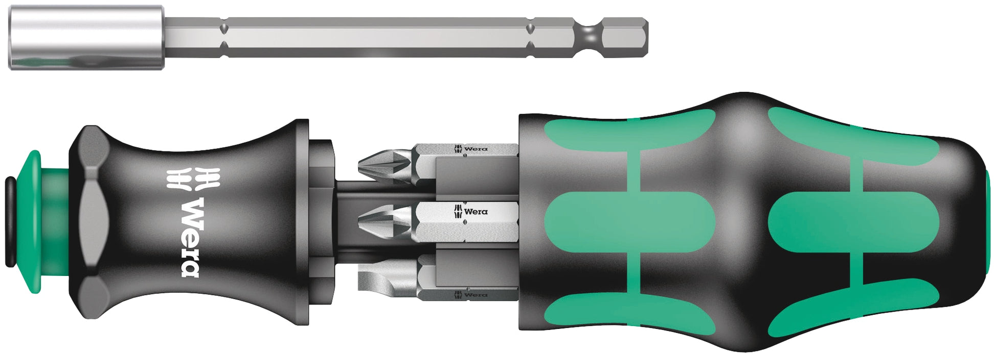 WERA Werkzeug-Set, Kraftform Kompakt 28 mit Tasche, 6‑teilig