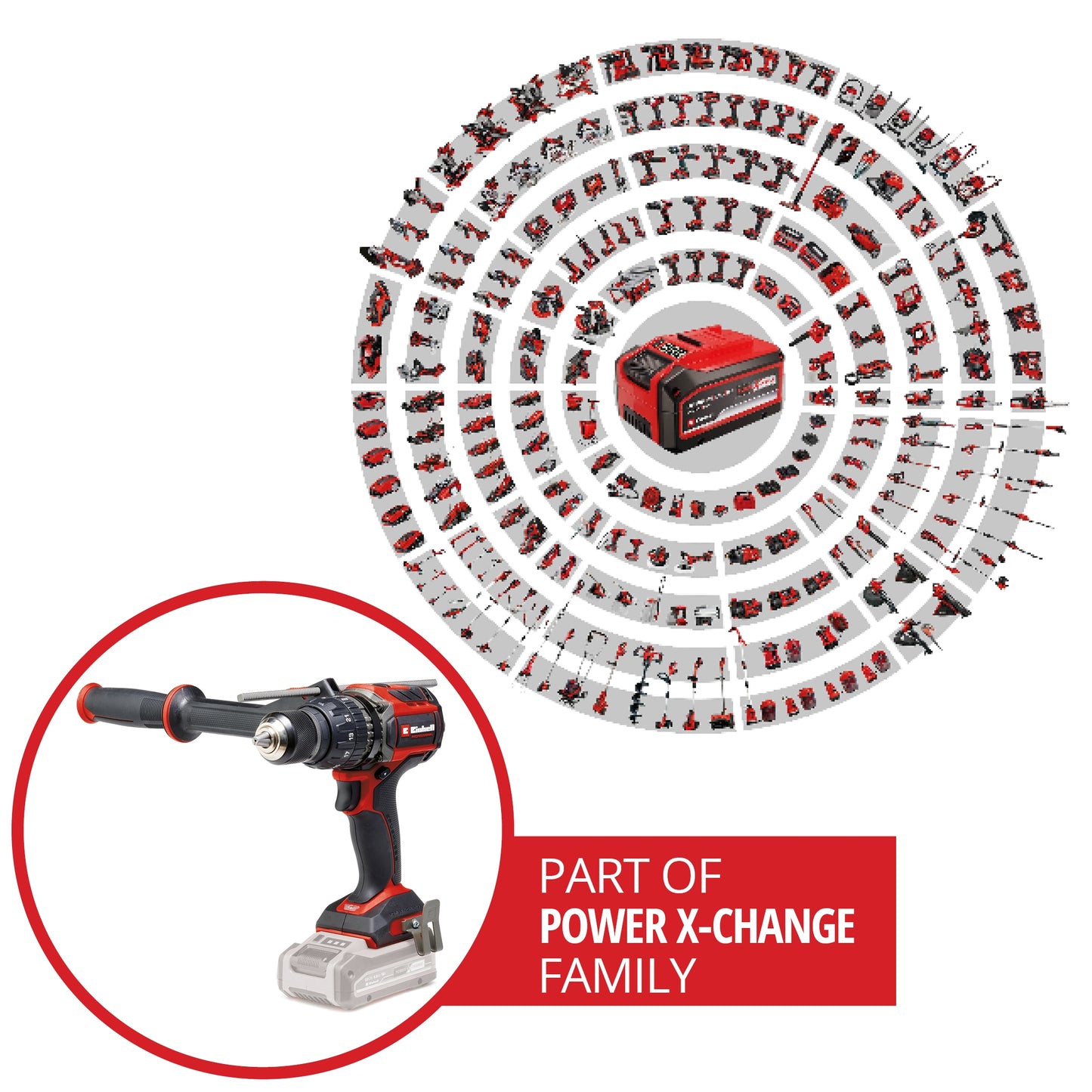 EINHELL PROFESSIONAL Akku-Schlagbohrschrauber TP-CD 18/120 Li-i BL-Solo