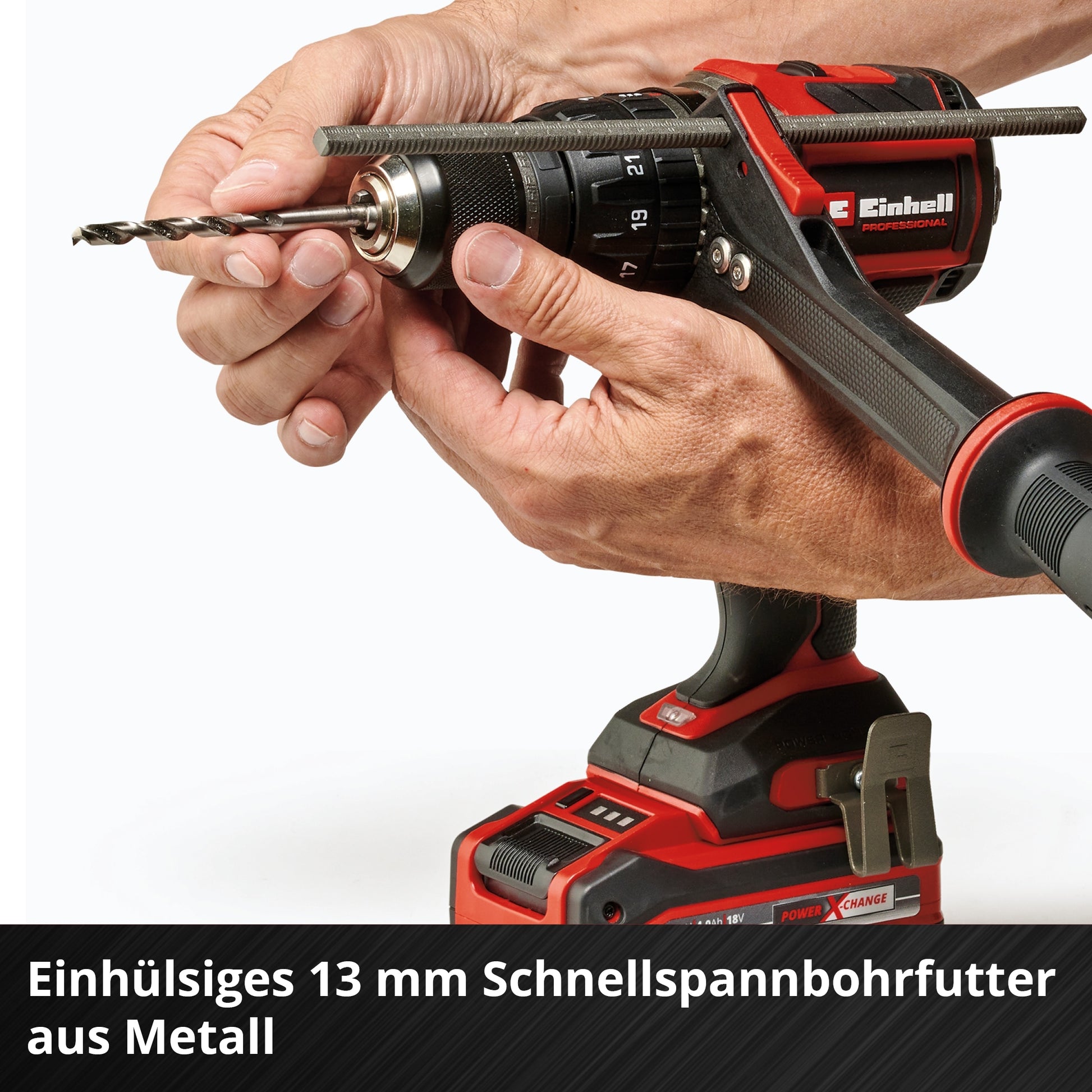EINHELL PROFESSIONAL Akku-Schlagbohrschrauber TP-CD 18/120 Li-i BL-Solo