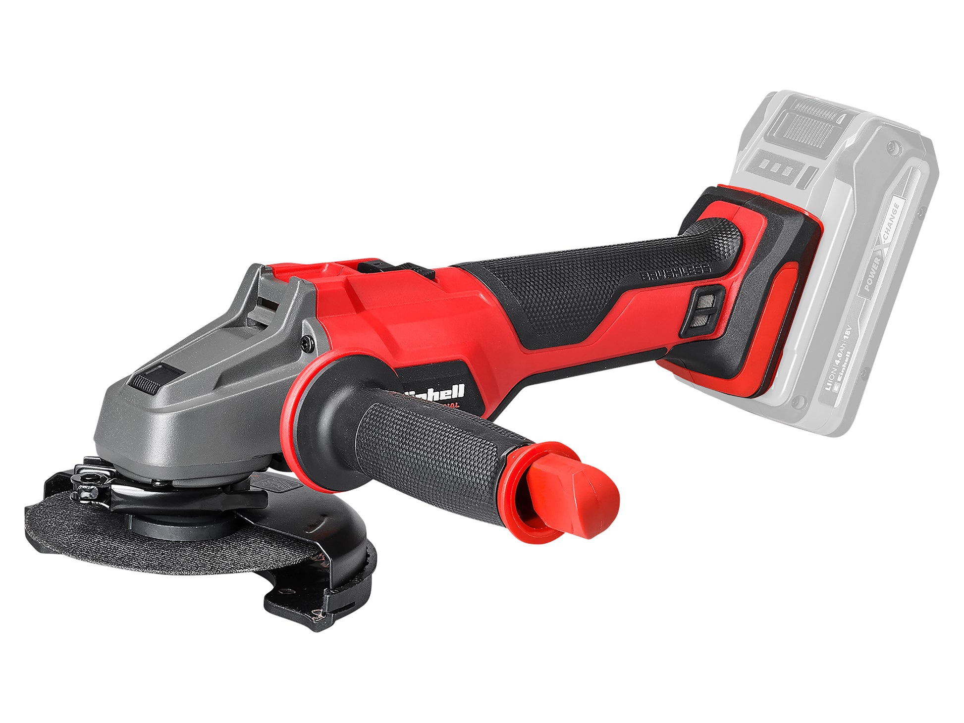 EINHELL PROFESSIONAL Akku-Winkelschleifer AXXIO 18/115, 4431154, Solo