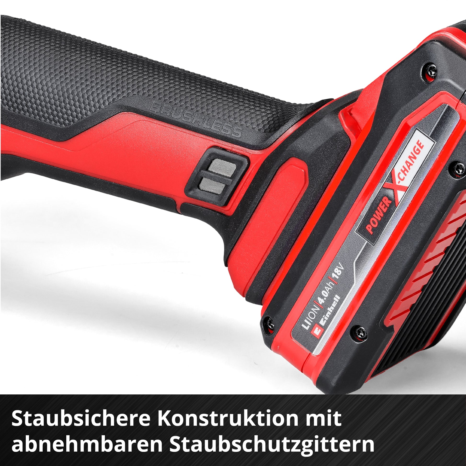 EINHELL PROFESSIONAL Akku-Winkelschleifer AXXIO 18/115, 4431154, Solo