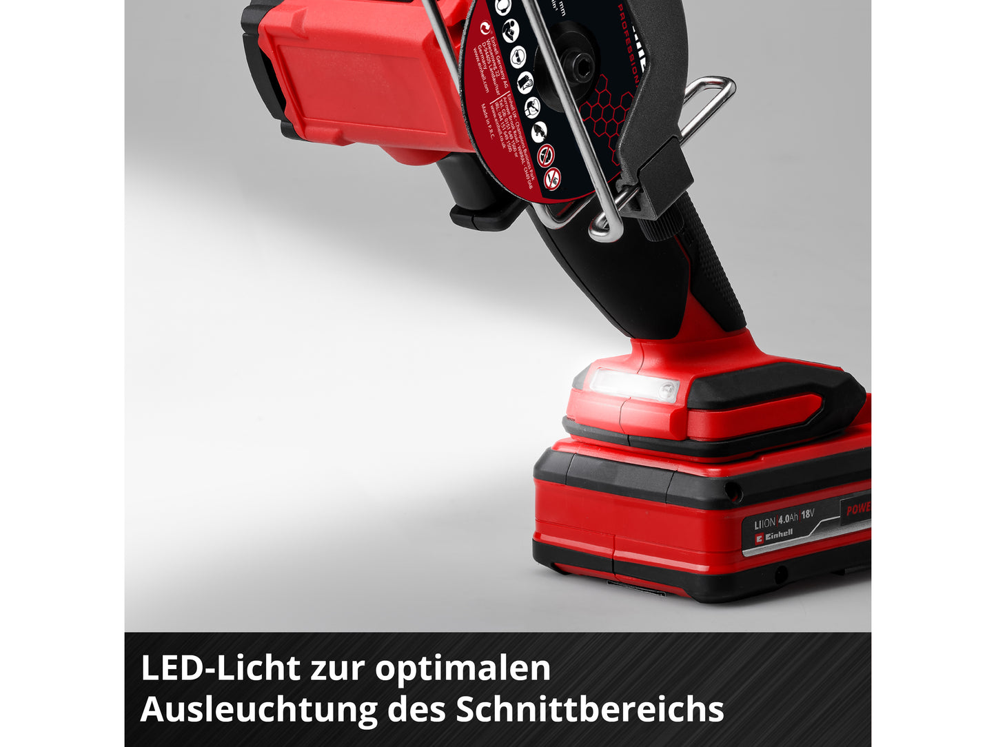 EINHELL PROFESSIONAL Akku-Trennschleifer TP-CO, 18/76-C Li BL - Solo, 4432000