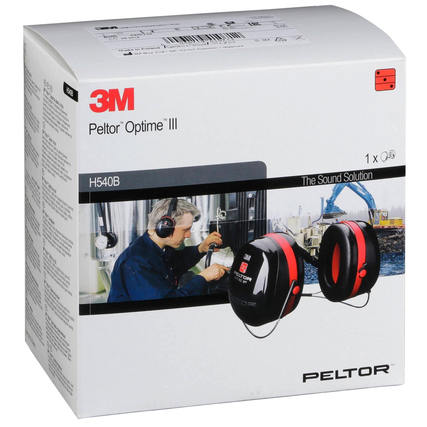 3M Peltor Optime III Kapselgehörschutz H540B