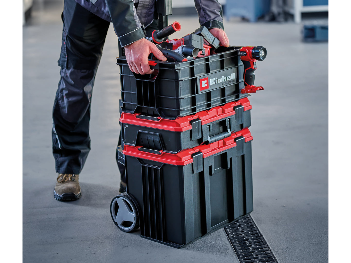 EINHELL Systemkoffer E-Case Werkzeugkiste