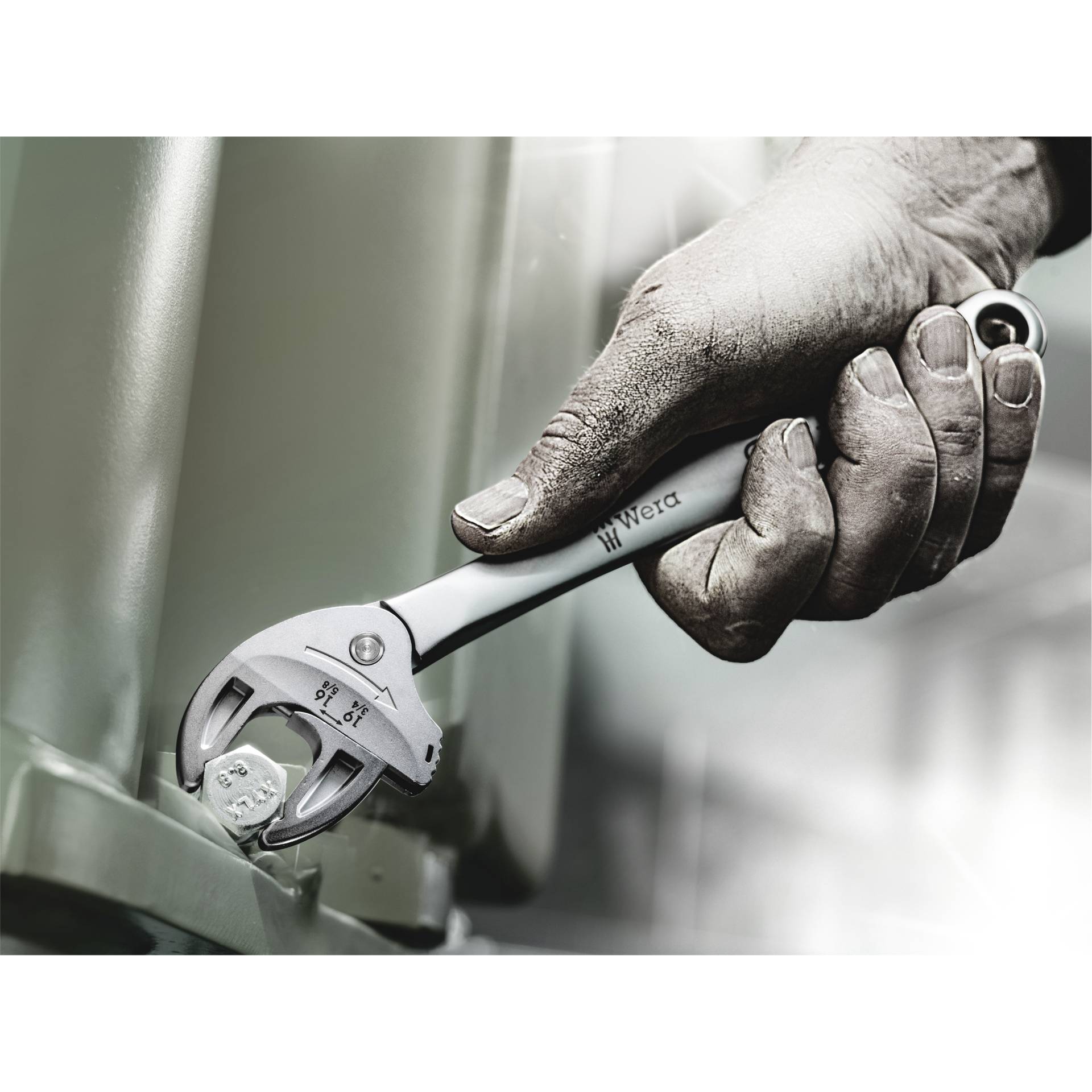 Wera 6004 Joker L Selbstjustierender Maulschlüssel