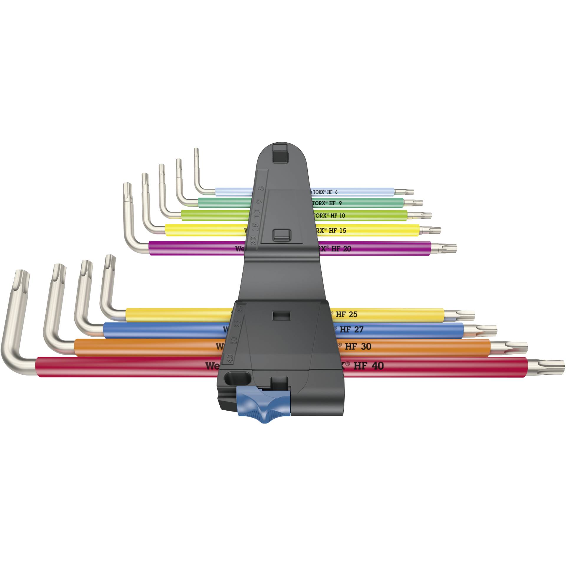 Wera 3967/9 TX SXL Multicol. HF Stainless 1 Winkelschlüsselsatz